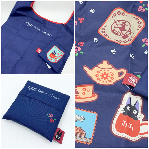 กระเป๋า Studio Ghibli Shopping Bag (M) ลาย Kiki's Delivery Service พับได้ พกพาสะดวก ขนาด 63.5 x 40 x 20 ซม.