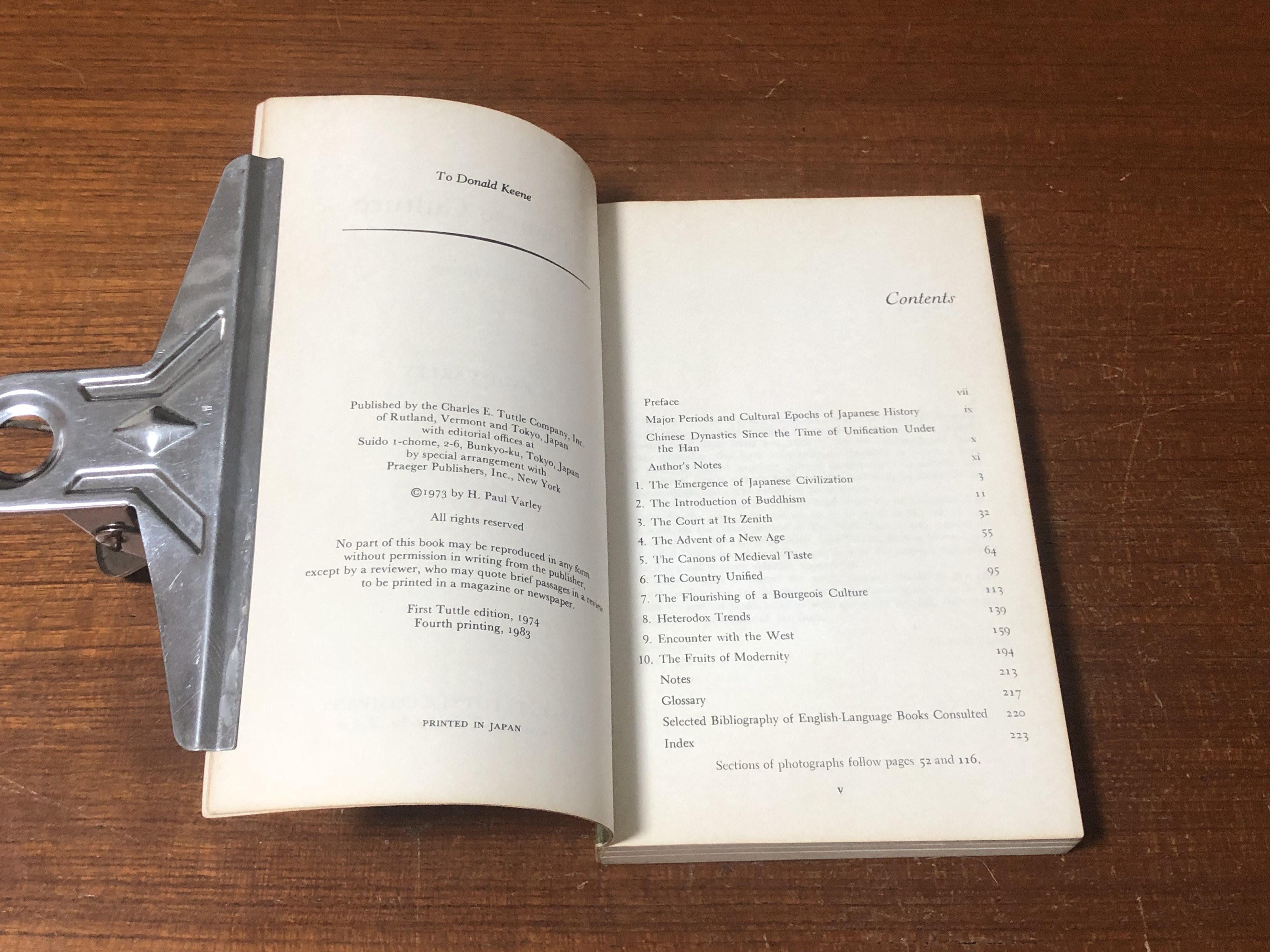 JAPANESE CULTURE : A Short History / H.PAUL VARLEY