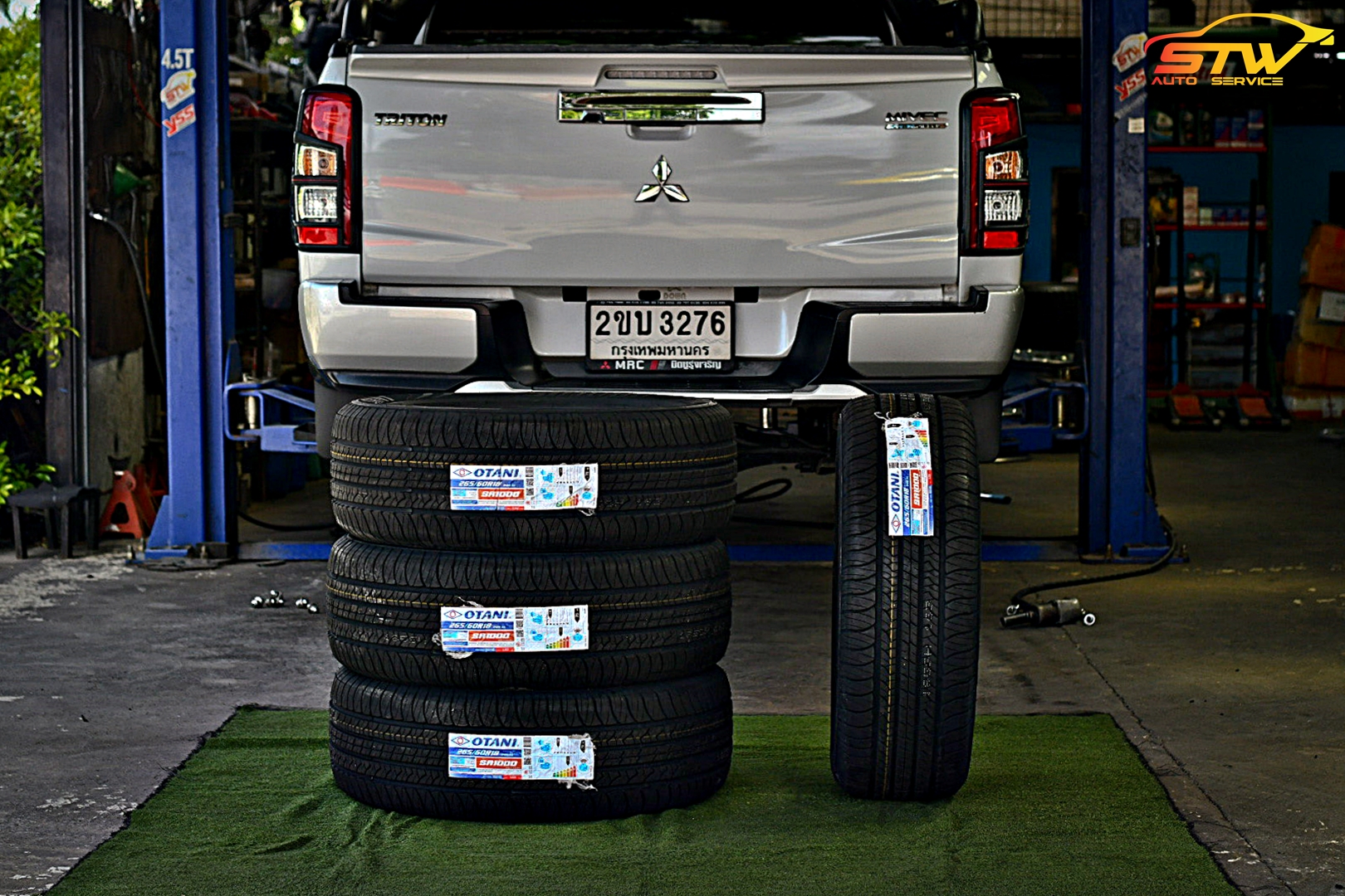 ยาง OTANI SA1000 265/60R18 114H ติดตั้งใส่ MITSUBISHI TRITON