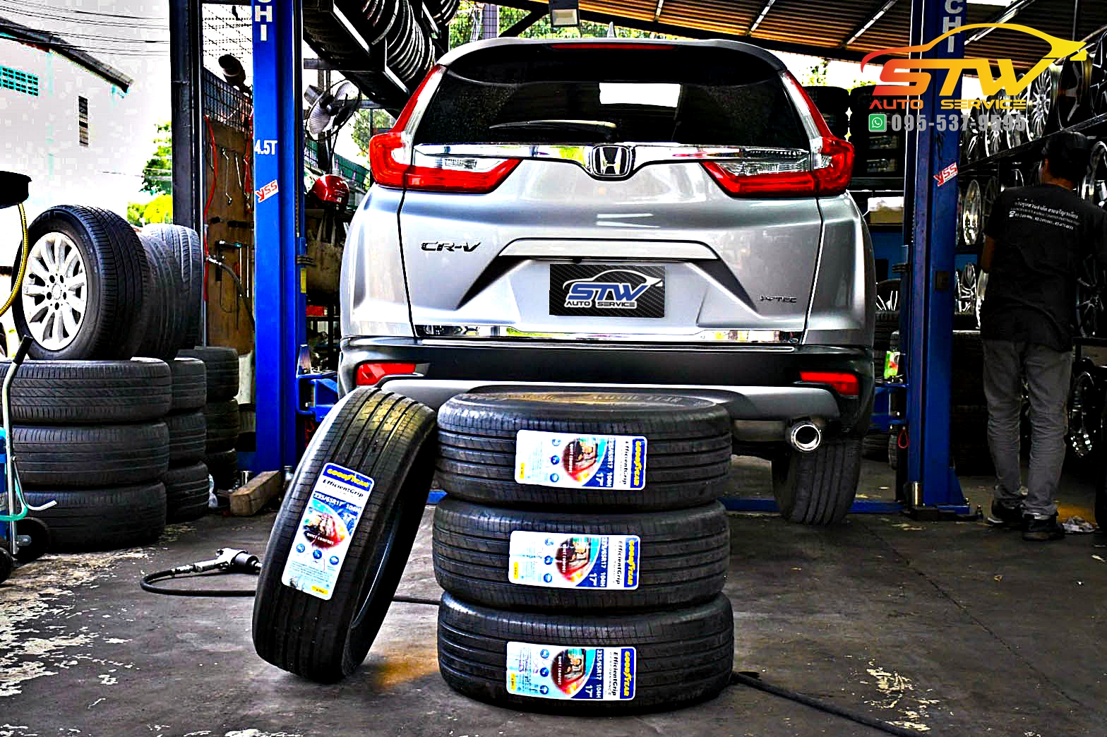 ยางใหม่ GOODYEAR EfficientGrip SUV 235/65R17