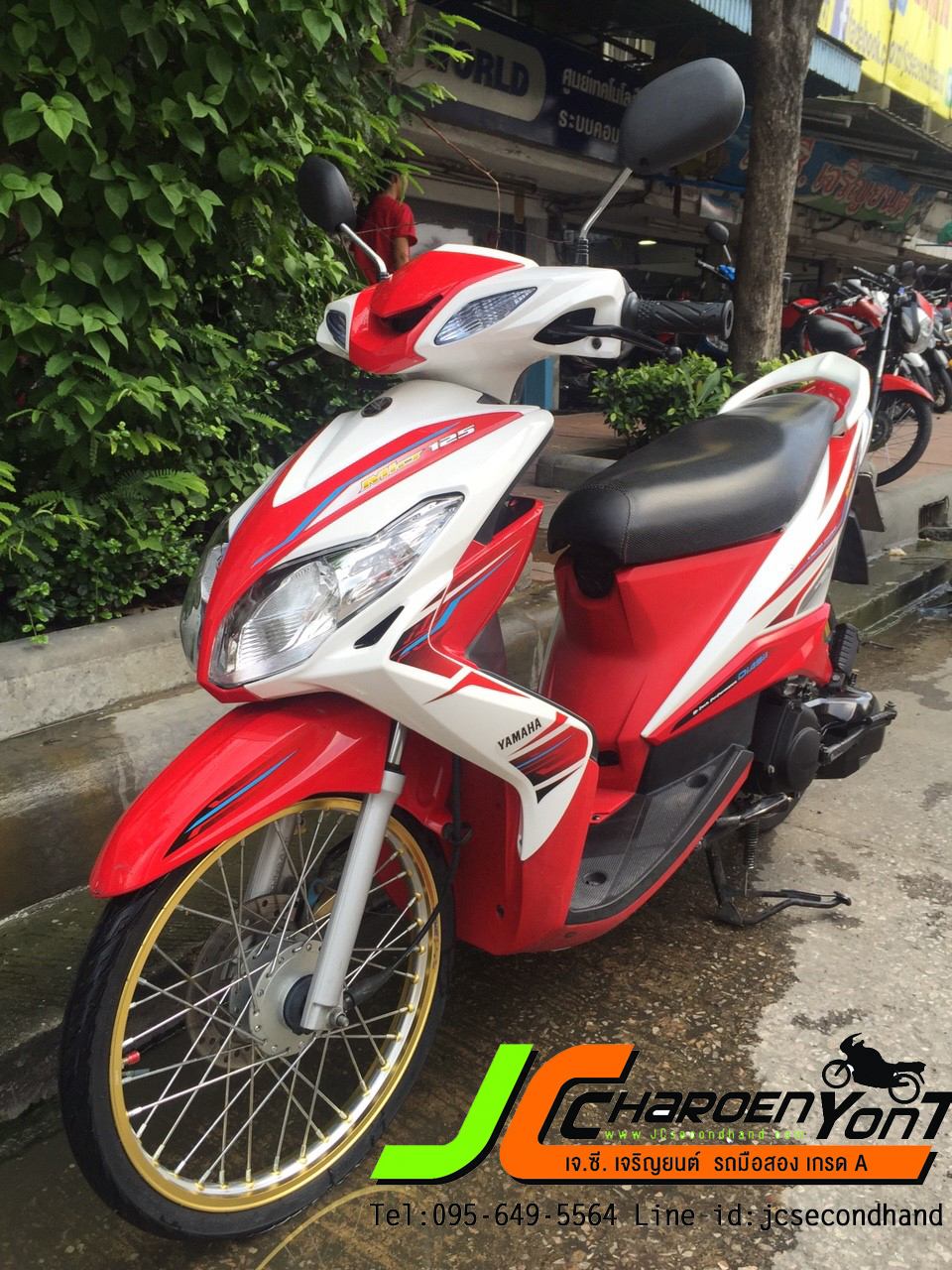 Mio125 รถปี55 ตัวนี้ออกแนวซิ่งๆ แต่งสวย วิ่งดี