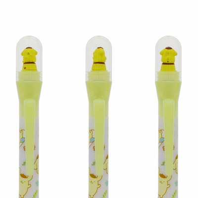ดินสอกด Sanrio Dome แบบ Pompompurin ด้านบนเวลากดจะผลุบโผล่ น่ารักมาก