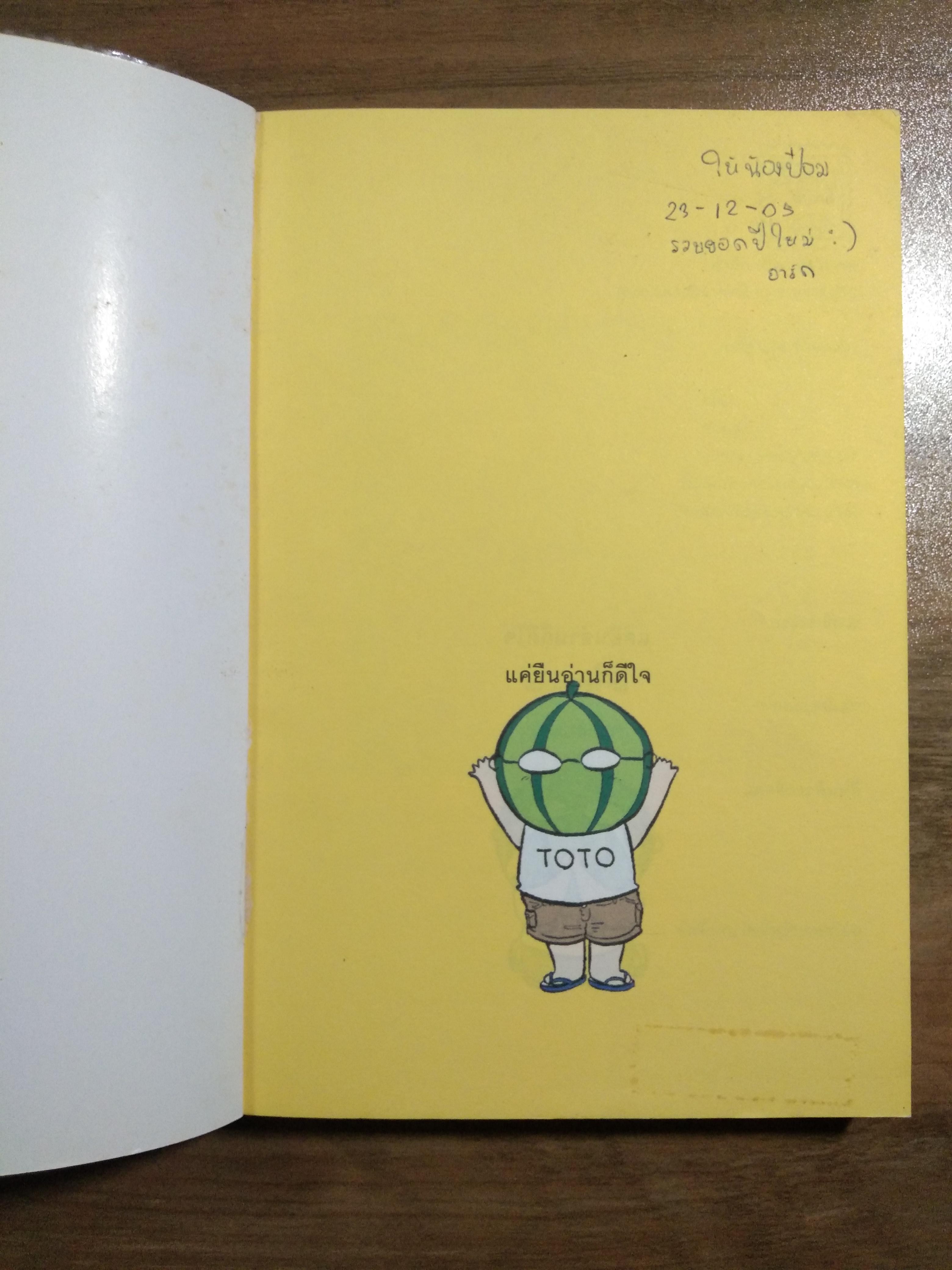 หัวแตงโม มุมมองของแตงโม / องอาจ ชัยชาญชีพ