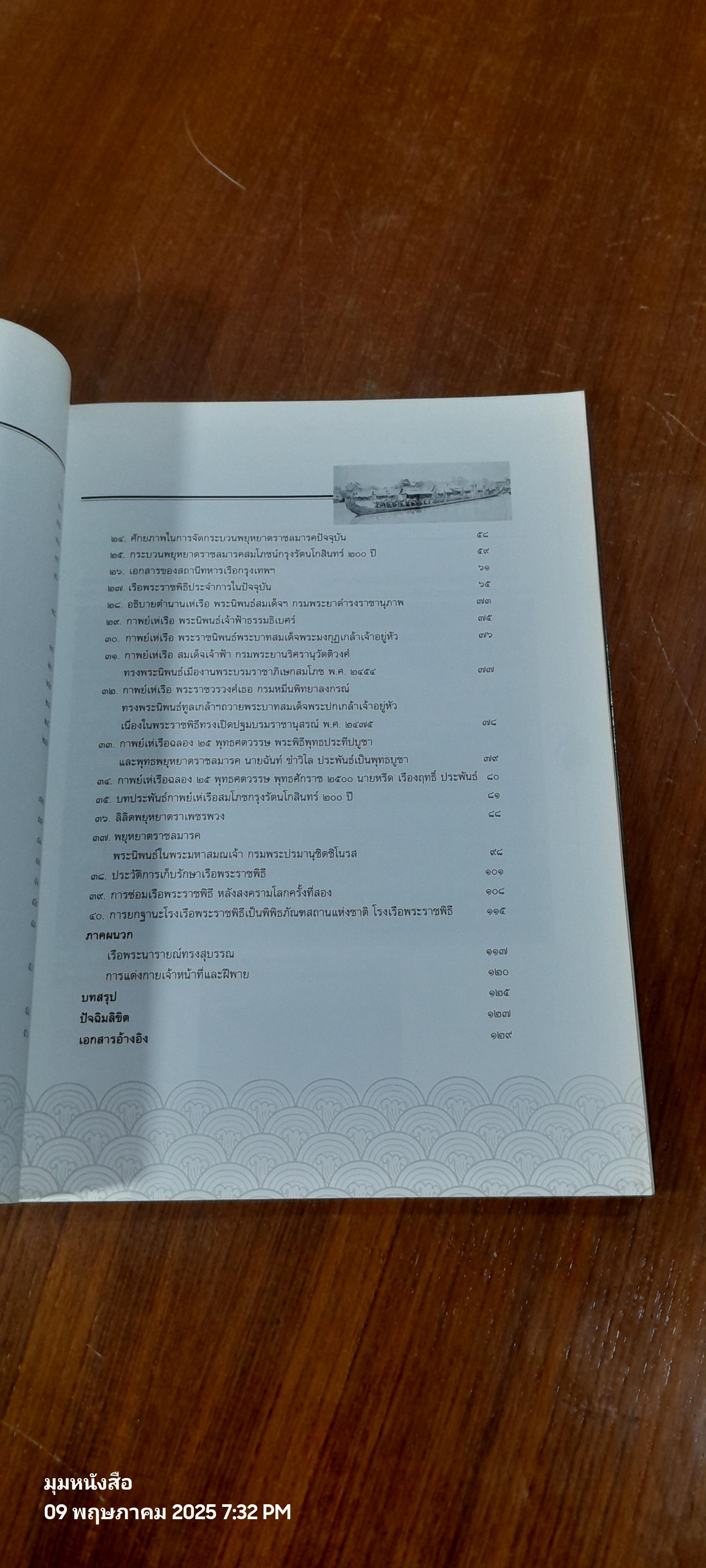 เรือพระราชพิธี พยุหยาตราชลมารค : อนุสรณ์ในงานฌาปนกิจศพ นายเสียง โหสกุล