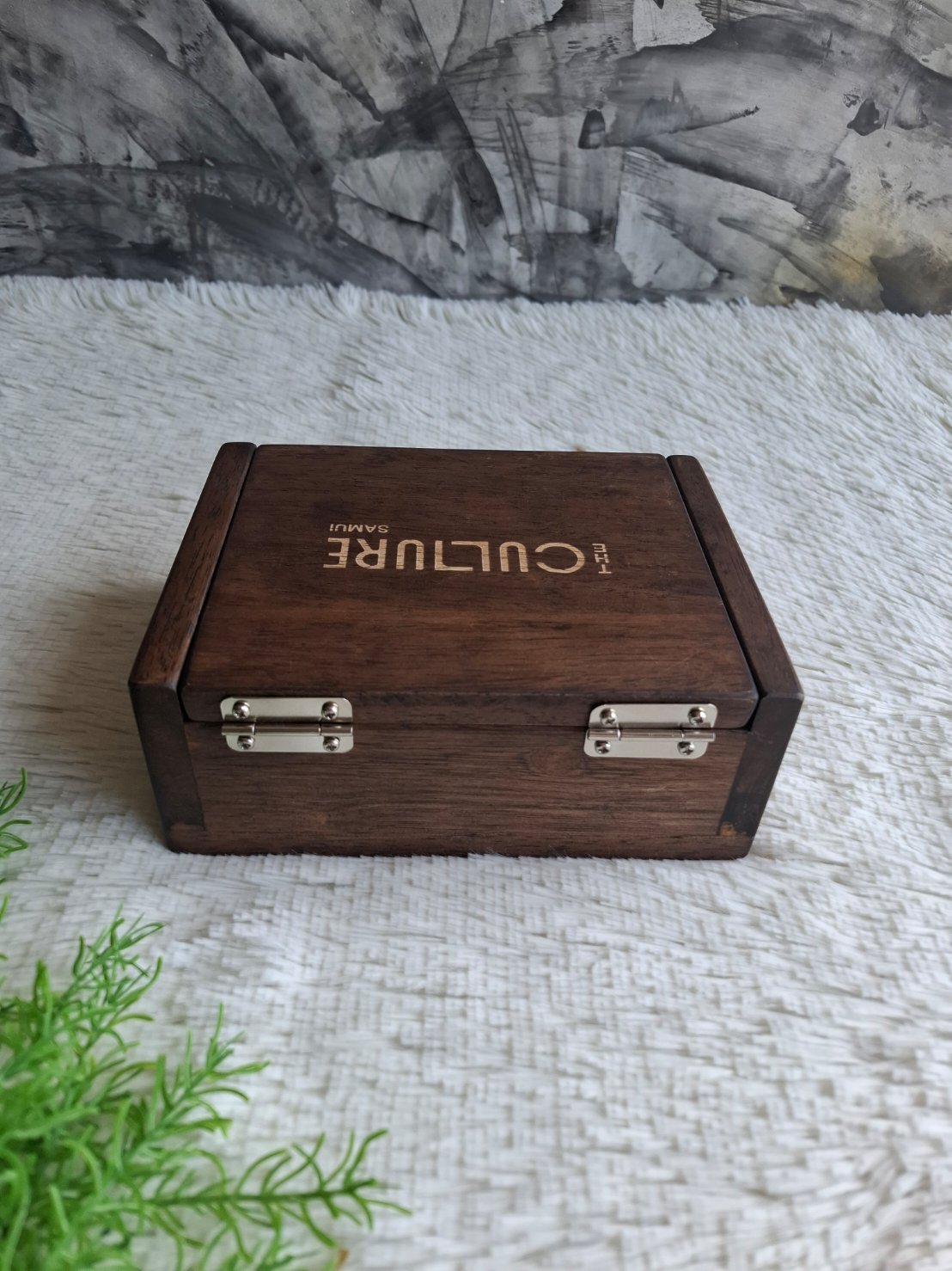 กล่องไม้ยางพารา