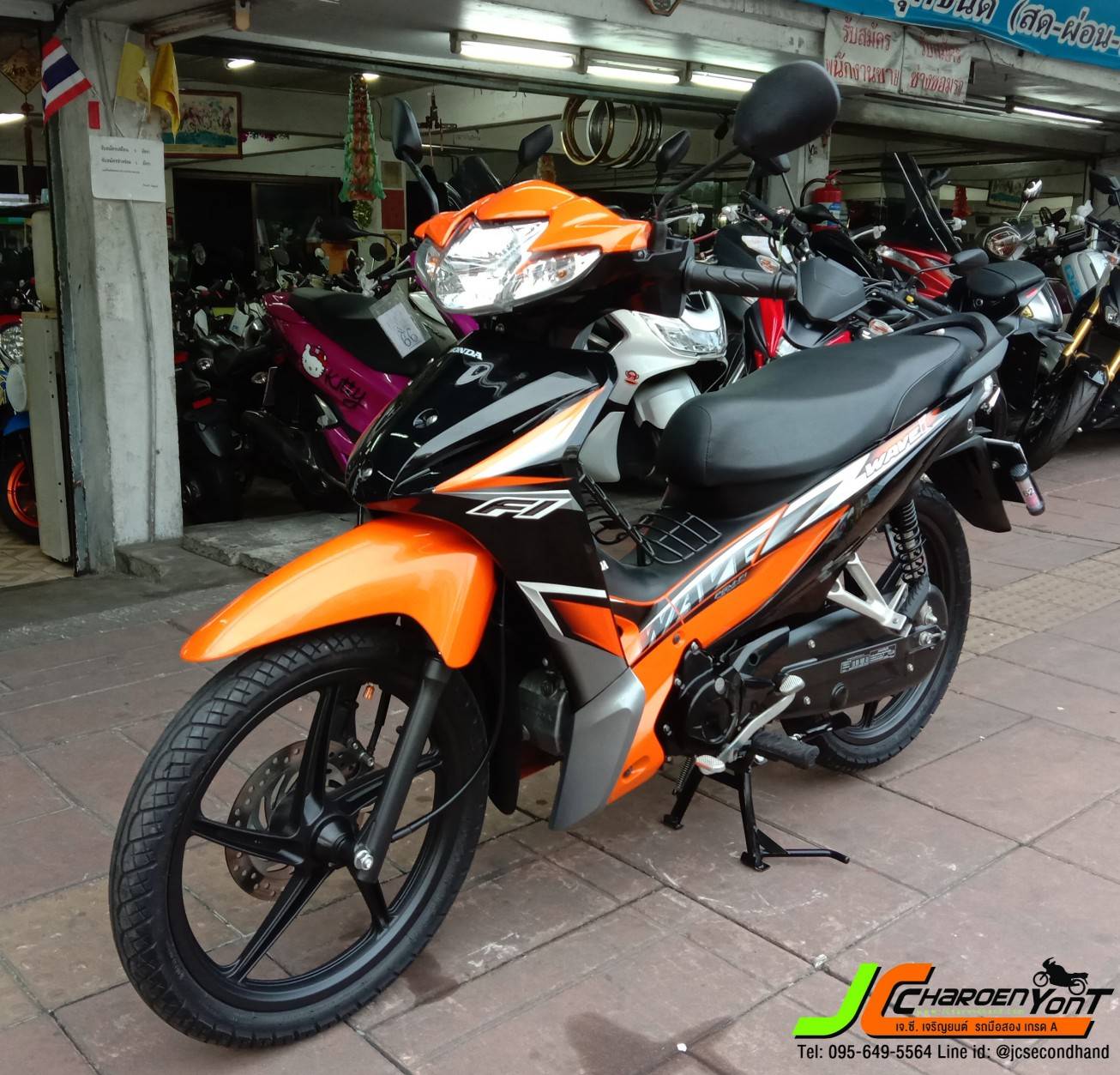"สายจอด9เดือน3พันโล" HONDA WAVE110i ~RS~ รถจดทะเบียนปลายปี61 รถบ้านแท้มือเดียว สภาพแฝดป้ายแดง เครื่องไม่แตะน๊อตไม่ขยับ