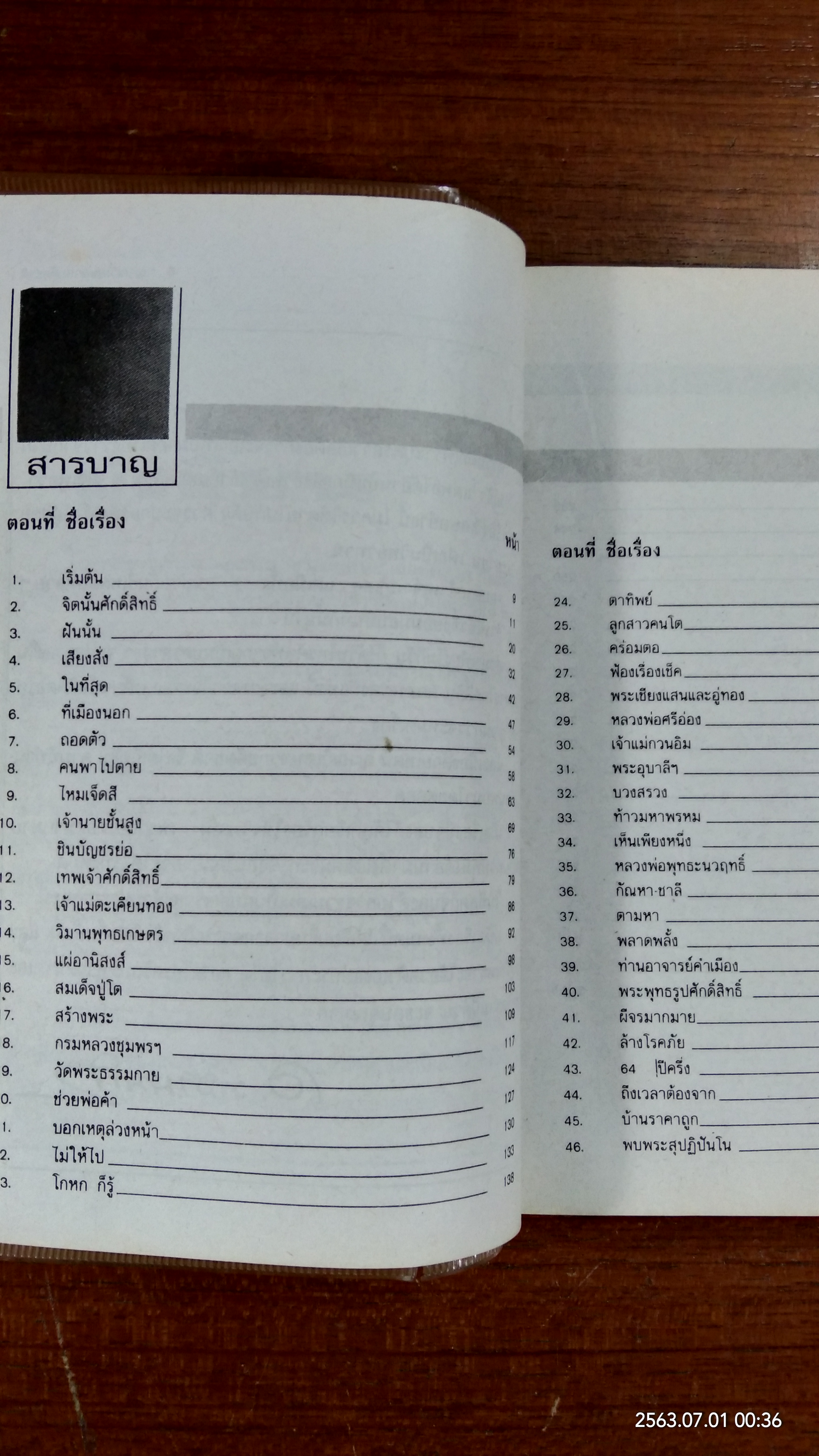 ญาณวิเศษจากอดีตชาติ / อ.ระสานนท์