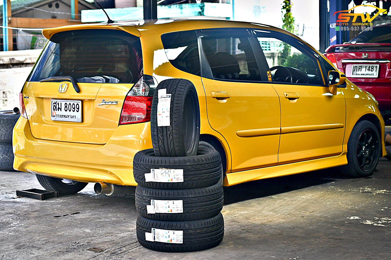 ยางใหม่ HANKOOK V12 Evo2 K120 195/50R15 82V