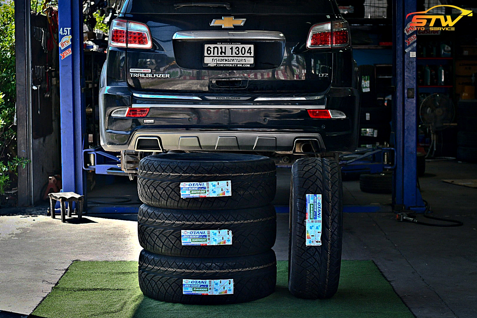 ยาง OTANI BM1000 265/60R18 114V ติดตั้งใส่ CHEVROLET Trailblazer