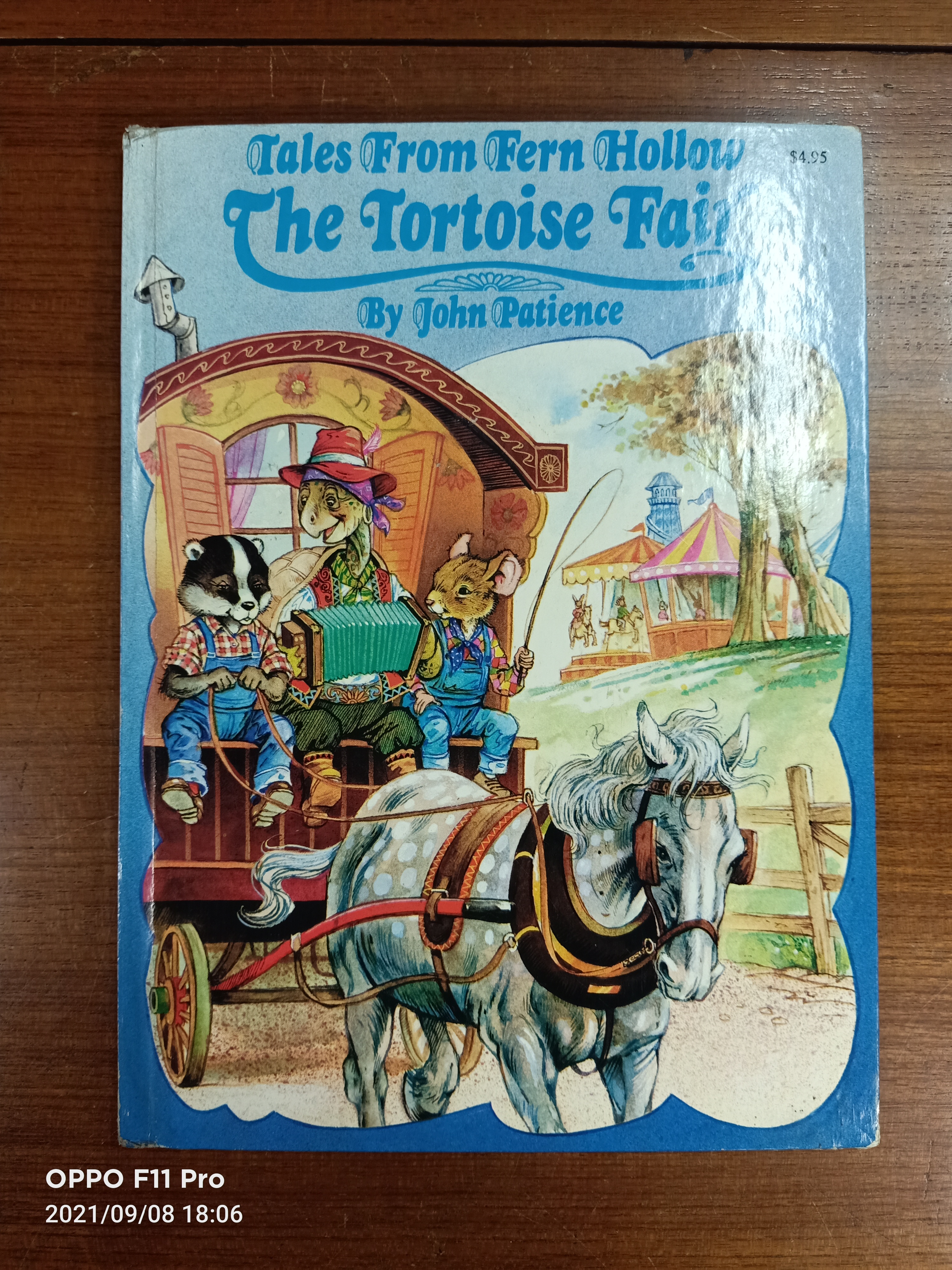 The Tortoise Fair(หนังสือมีรอยตามรูปภาพที่ถ่าย) / John Patience