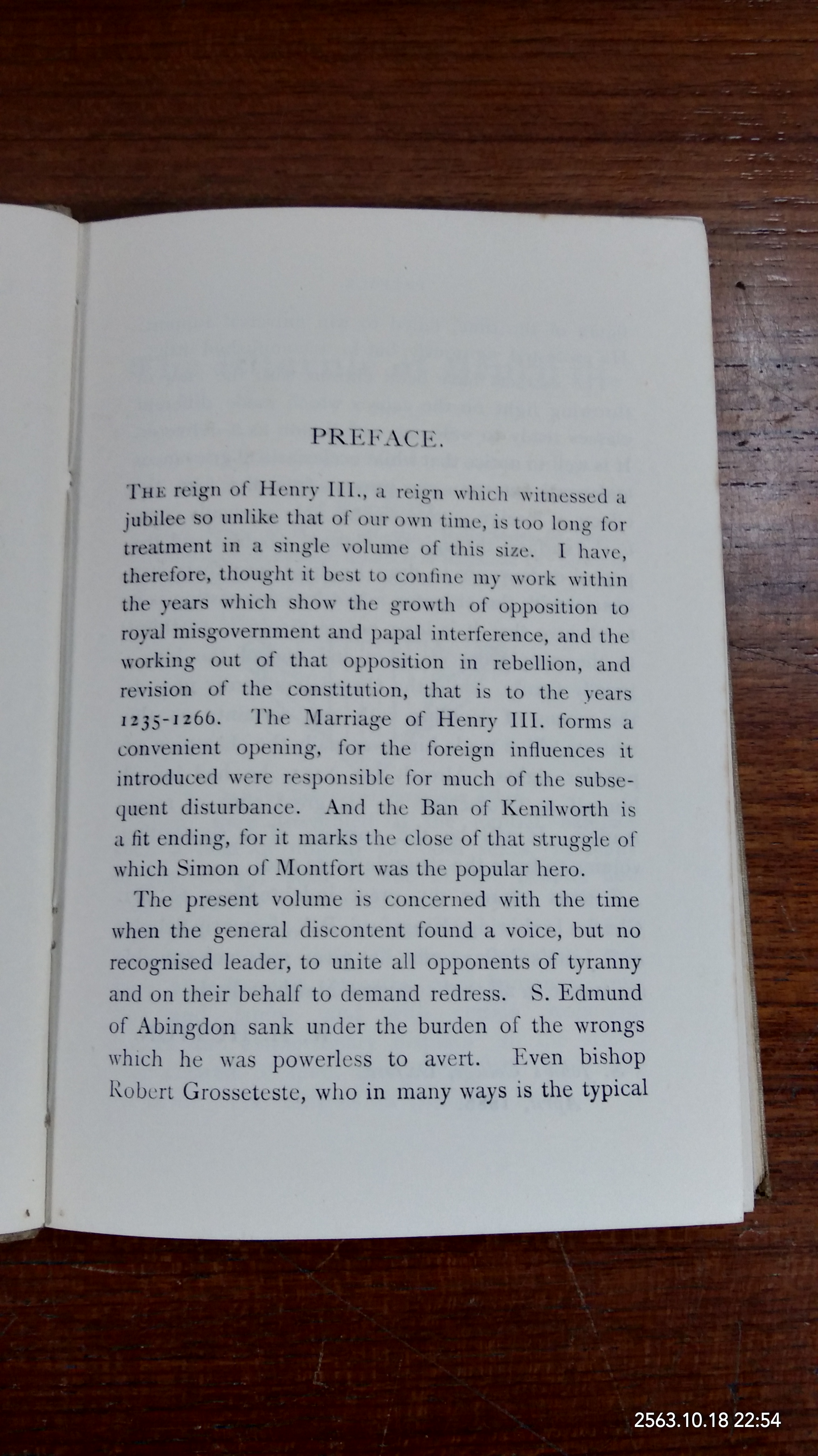 The Misrule of Henry III 1236-1248 / W.J. ASHLEY
