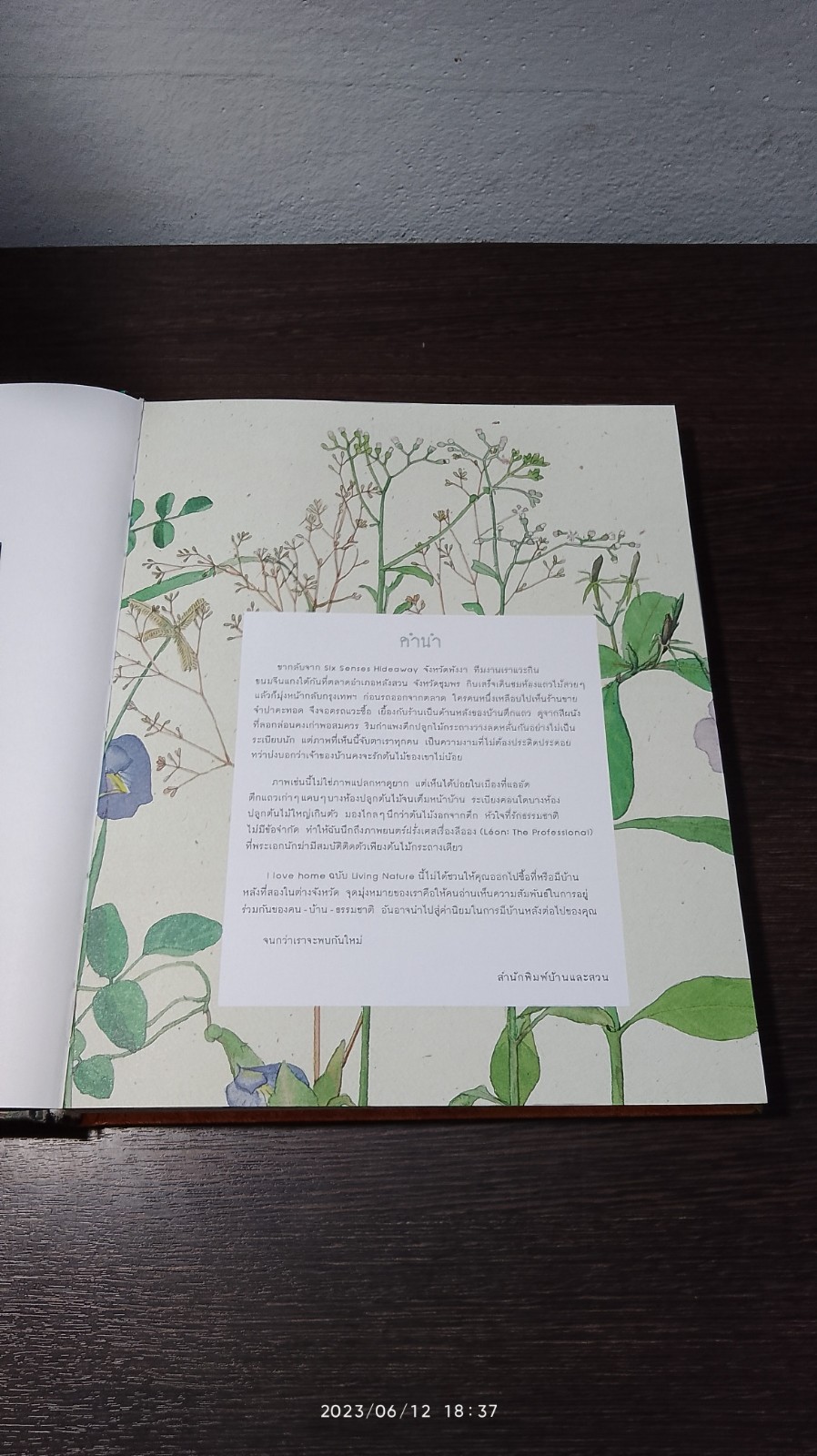 Living Nature บ้านสวย อยู่สบาย ของคนรักธรรมชาติ / ภัทรสิริ อภิชิต