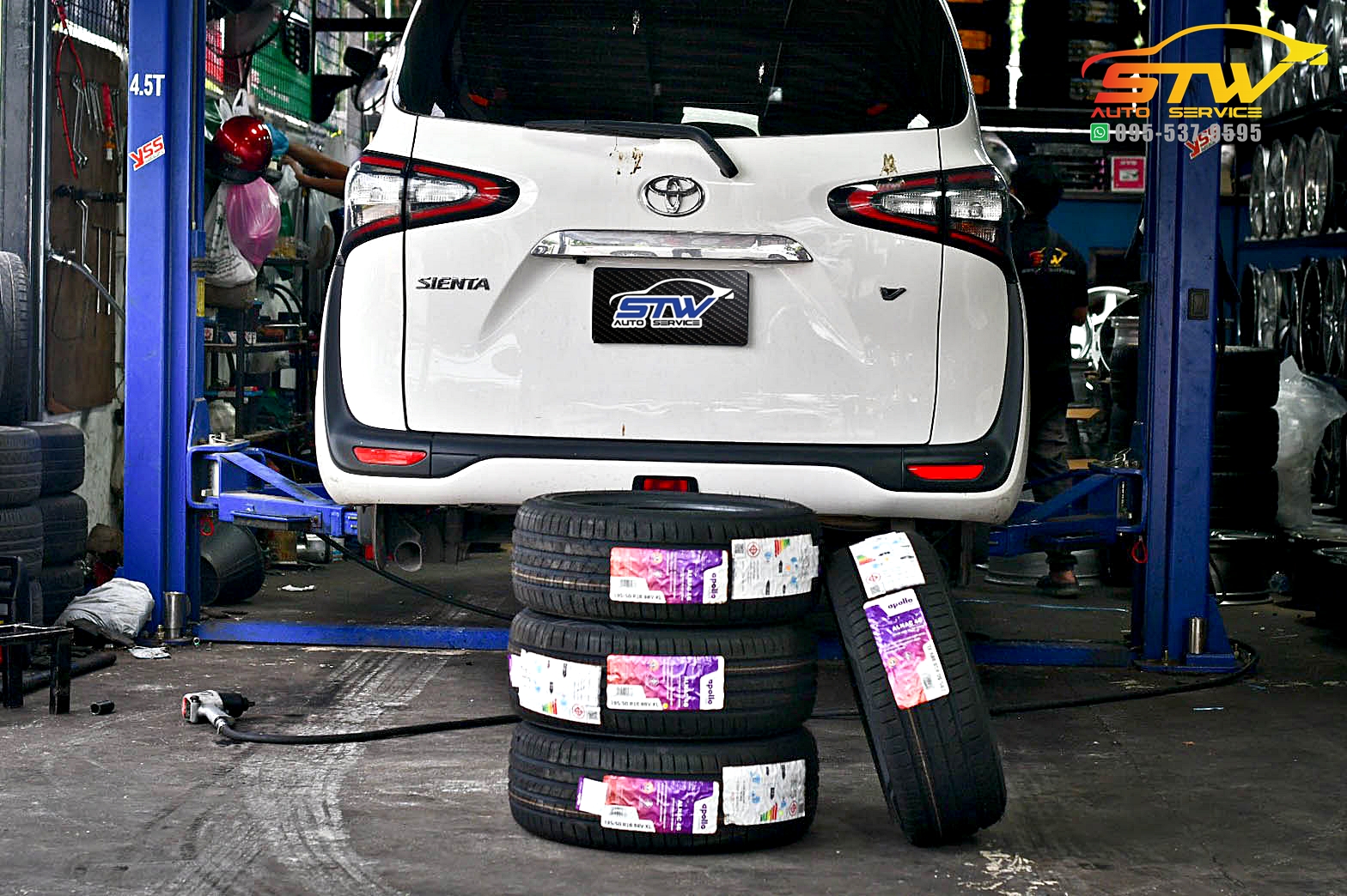 ยางใหม่ APOLLO ALNAC 4G 195/50R16 88V