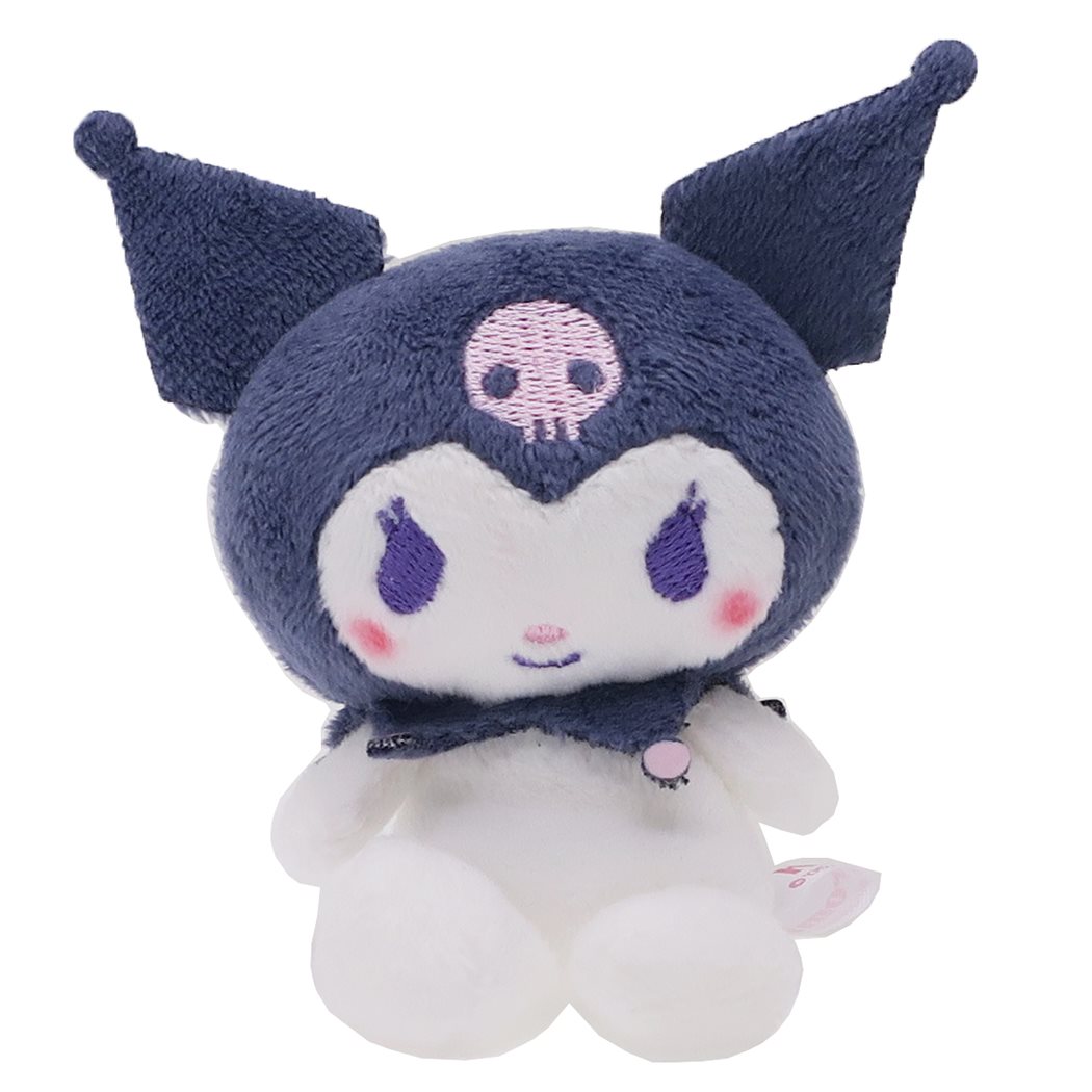 ตุ๊กตา Sanrio ตัวเล็ก แบบ Kuromi ขนาดประมาณ 10 x 9 ซม.