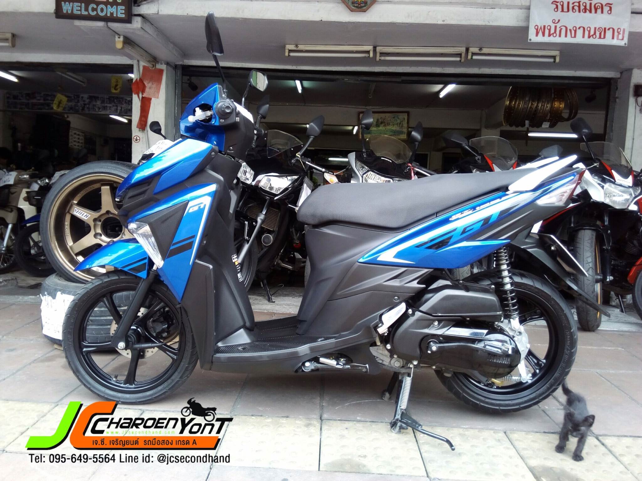 โคตรเป๊ะ โคตรปัง ! สภาพป้ายแดง YAMAHA GT-125 ลายล่าสุด