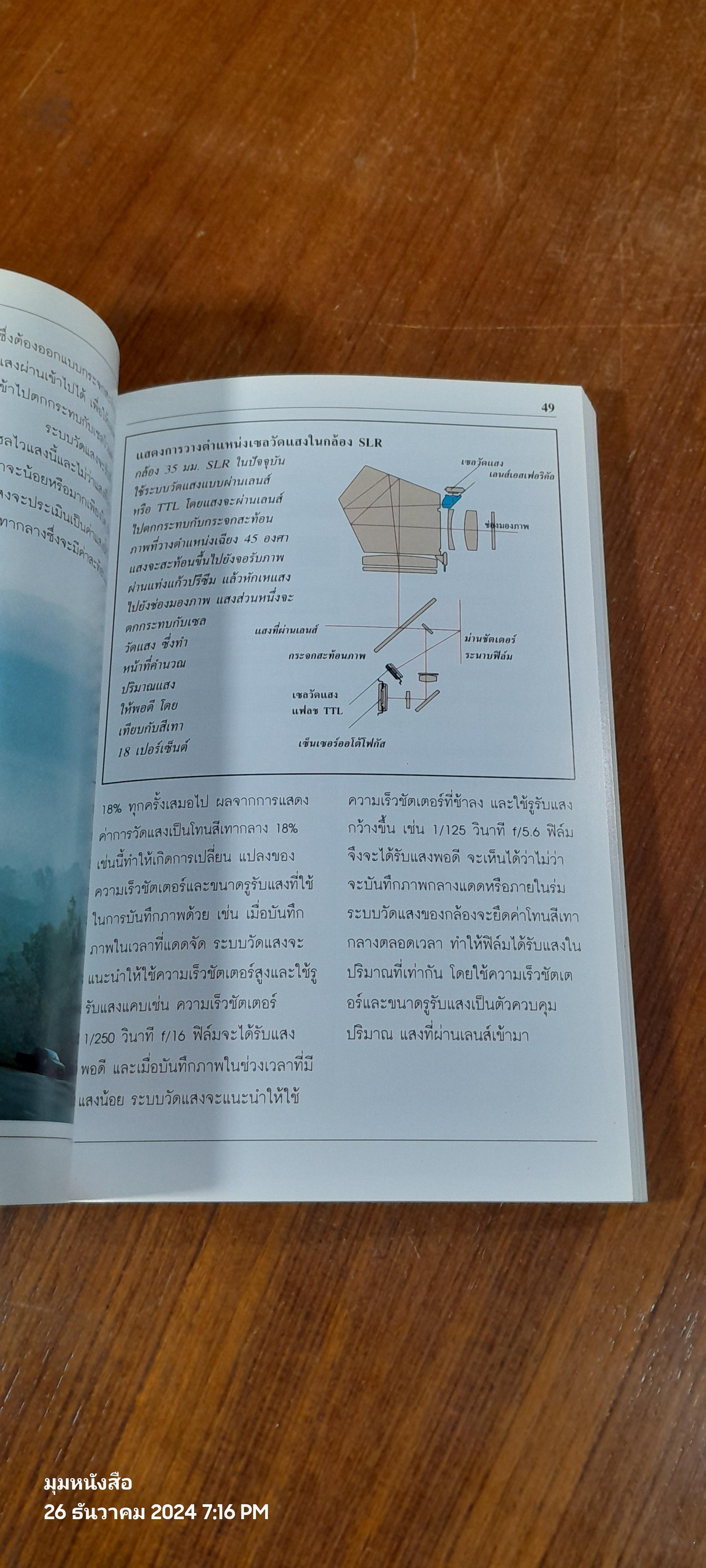 เทคนิคการวัดแสง ฉบับสมบูรณ์ / ประสิทธิ์ จันเสรีกร