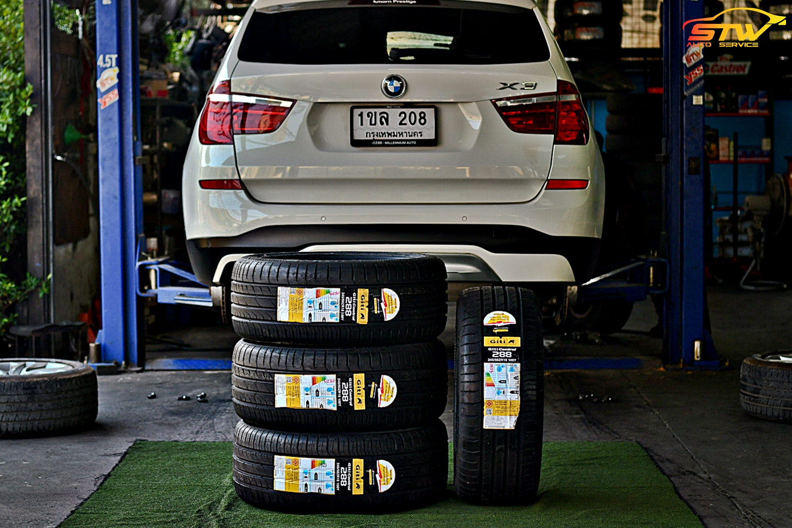 ยาง GITI GitiControl 288 245/50R18 100Y ติดตั้งใส่ BMW X3