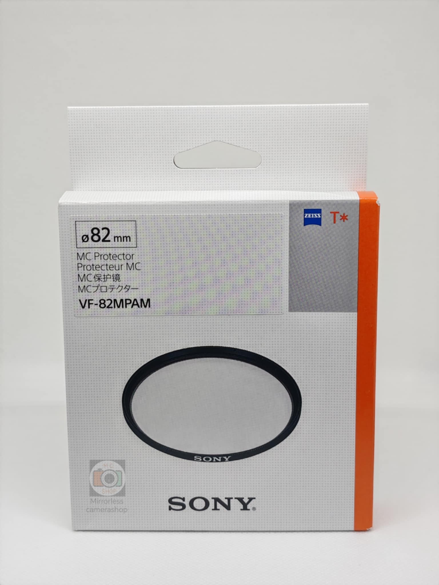 SONY ZEISS T* Filter MC Protecter 82mm ของแท้ 100% ส่งฟรี