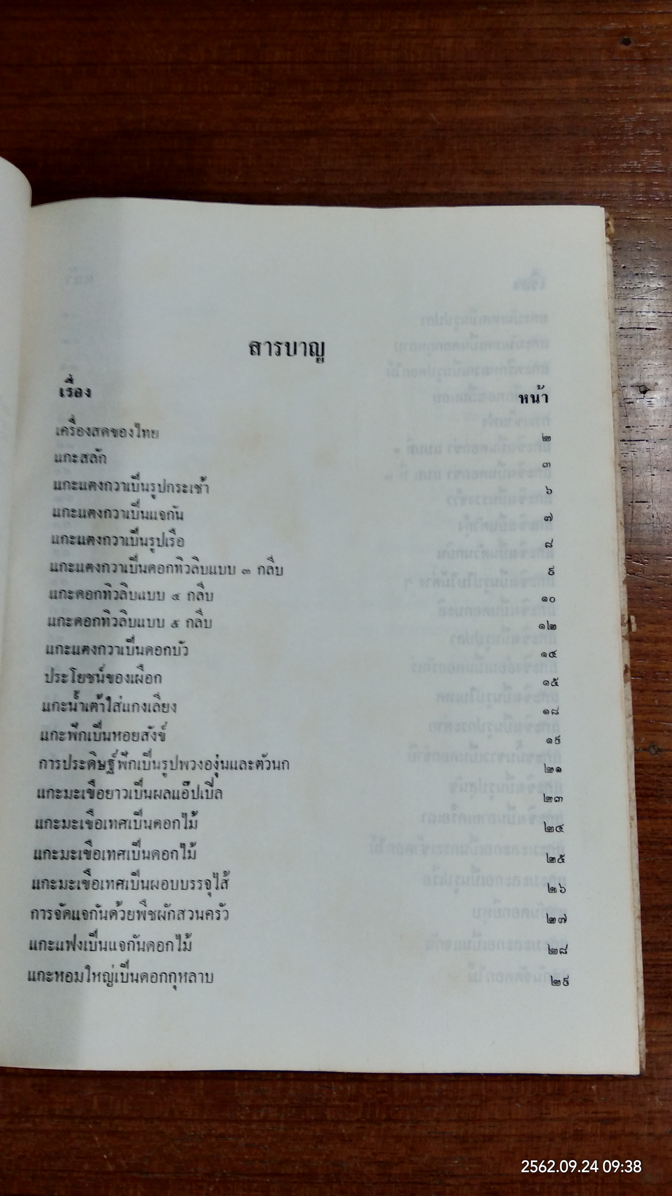 ตำราแกะสลักเครื่องสด / สุวรรณา ศรีเพ็ญ