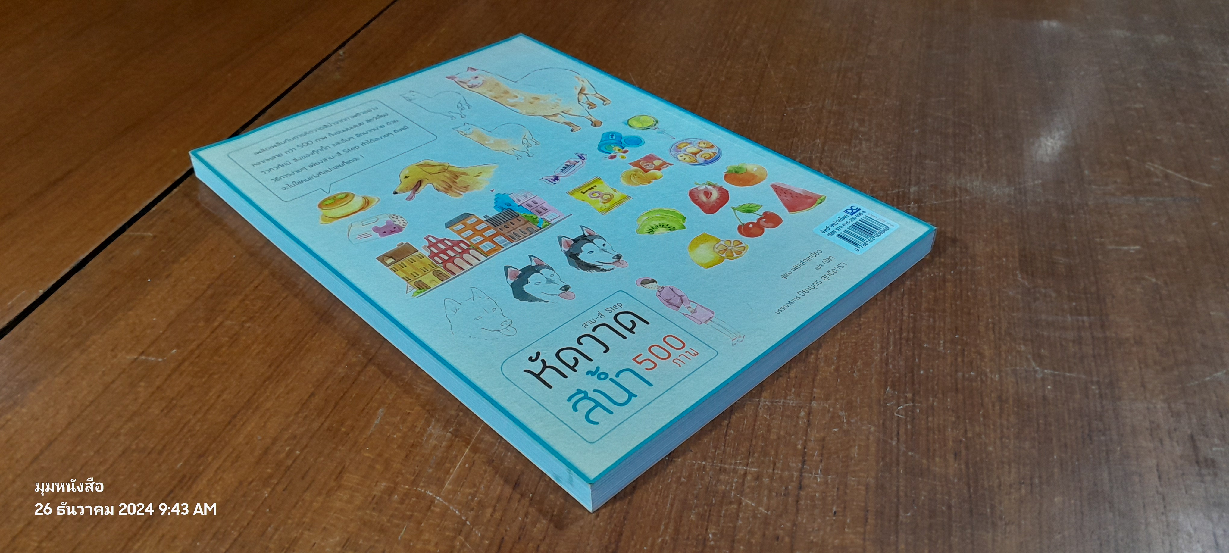 หัดวาดสีน้ำ 500 ภาพ สาม-สี่ Step / เฟยเล่อเหนี่ยว