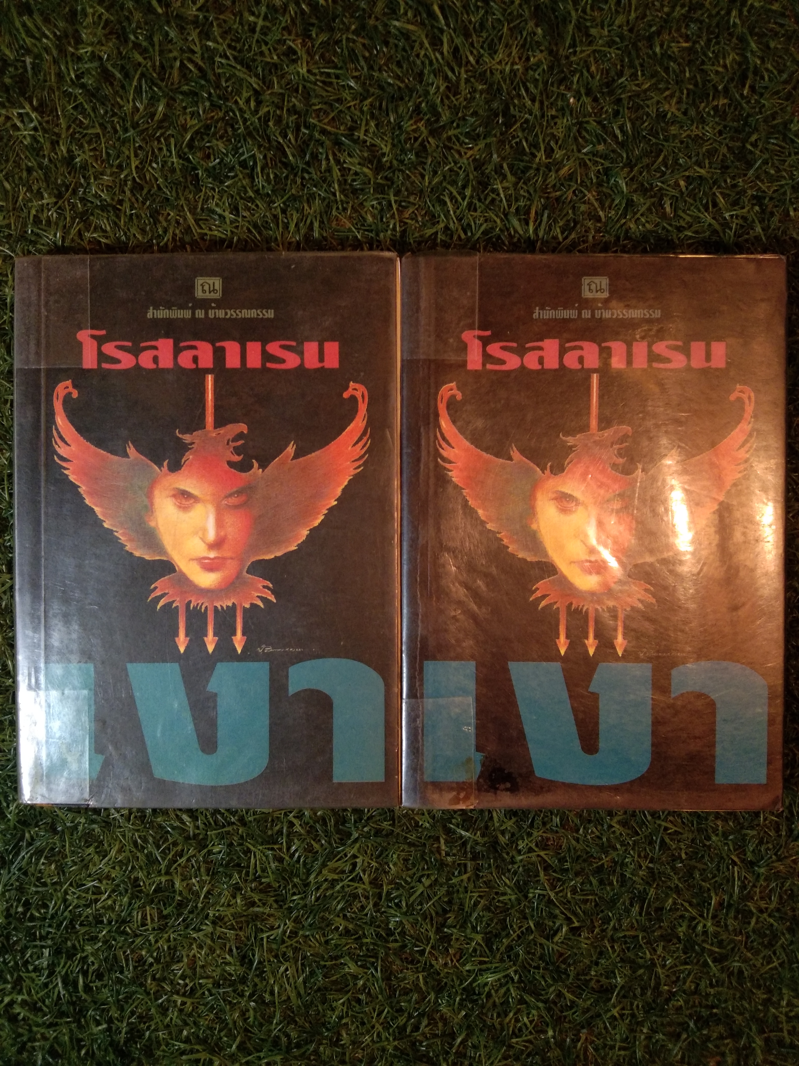 โรสลาเรน เงา (เล่ม1-2 จบชุด) / สำนักพิมพ์ ณ บ้านวรรณกรรม (เล่มที่2สภาพไม่สมบูรณ์)