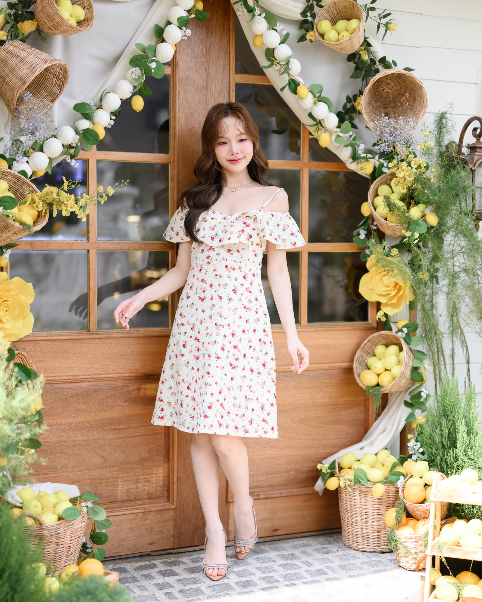 Hanano Yume Off-shoulder Dress