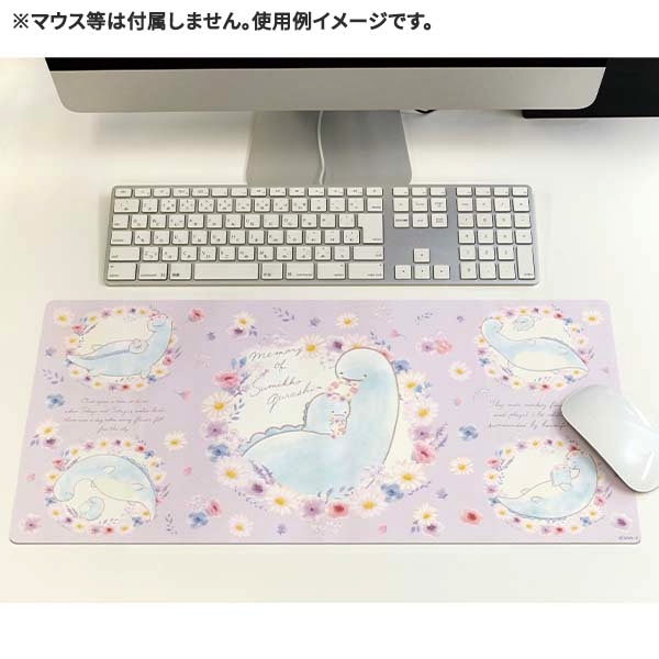 แผ่นรองเม้าส์แบบยาว Sumikko Gurashi Tokage Memories Mouse Pad ขนาด 55 x 25 ซม.