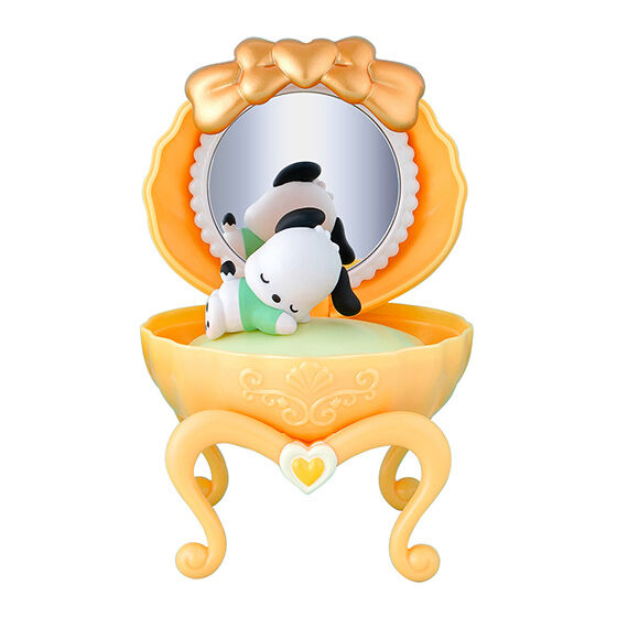 Sanrio Characters Shell Dresser 2 เป็นโมเดลแบบโต๊ะเครื่องแป้ง Sanrio น่ารักมาก ขนาดประมาณ 11 ซม. มี 4 แบบให้เลือก
