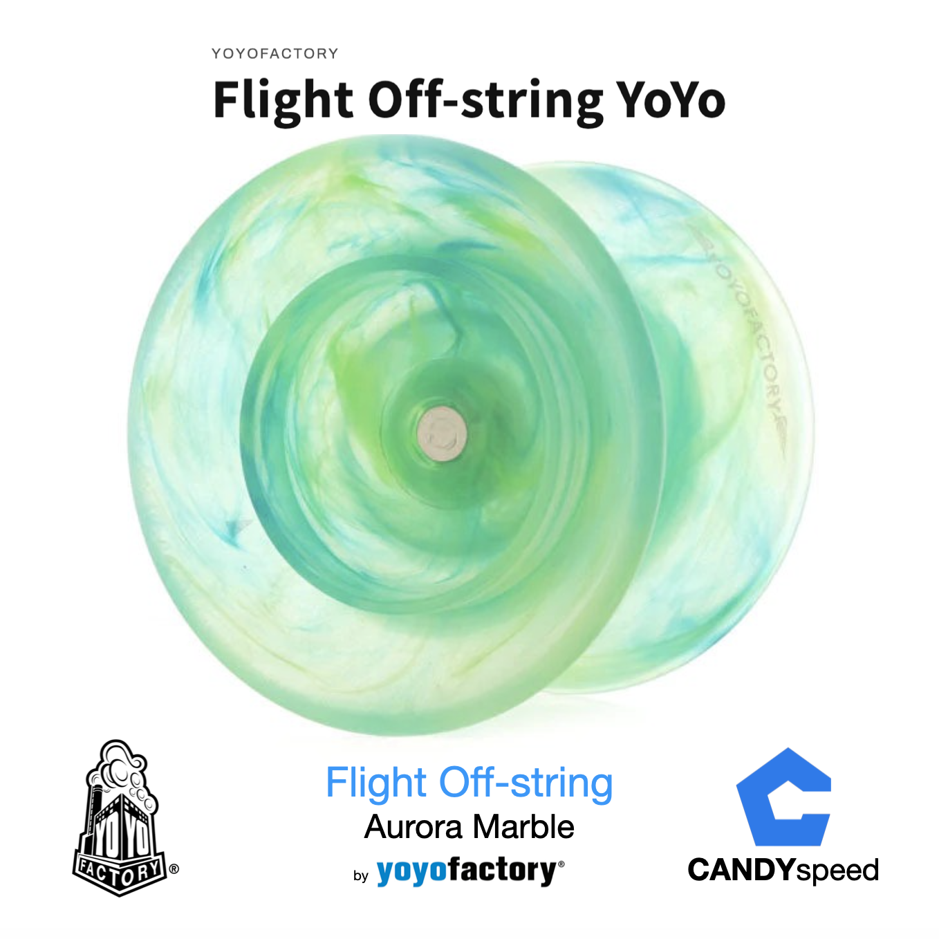 yoyo โยโย่ yoyofactory Flight Off-string | Offstring yoyo 4A | By CANDYspeed