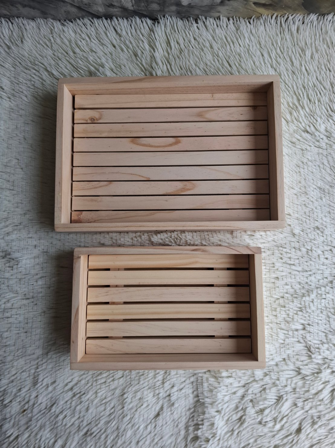 ถาดไม้ใส่เนื้อ