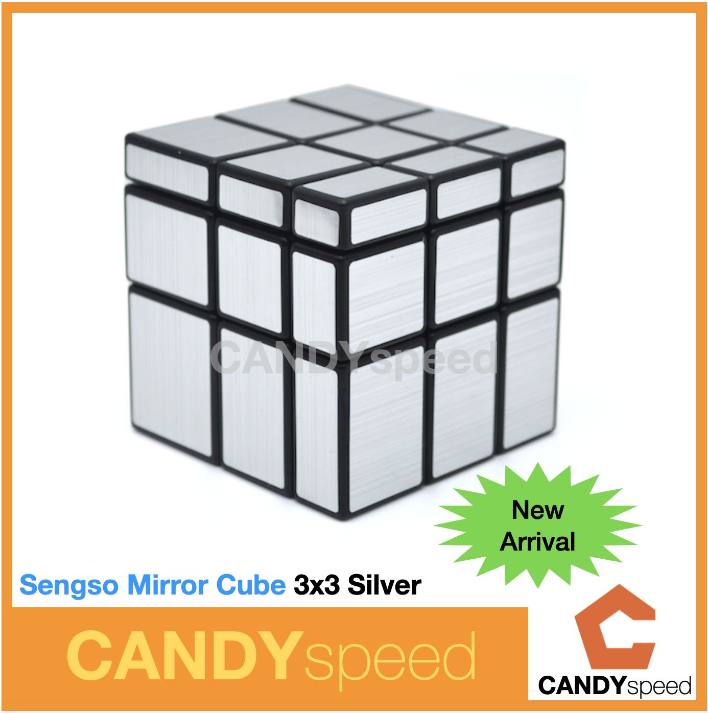 รูบิค Sengso Mirror Cube 3x3 | Rubik 3x3 Mirror ยอดนิยมตลอดกาล | By CANDYspeed