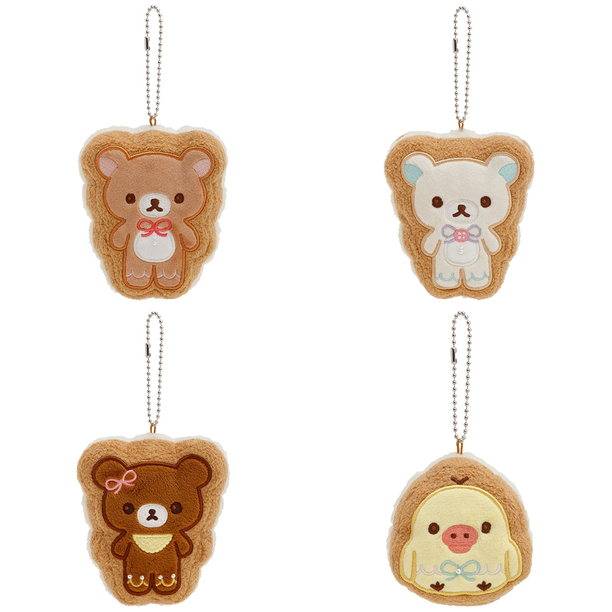 พวงกุญแจตุ๊กตา Netflix : Rilakkuma Yum Yum Sweets? Amusement Park (Loft Limited) มี 4 แบบให้เลือก