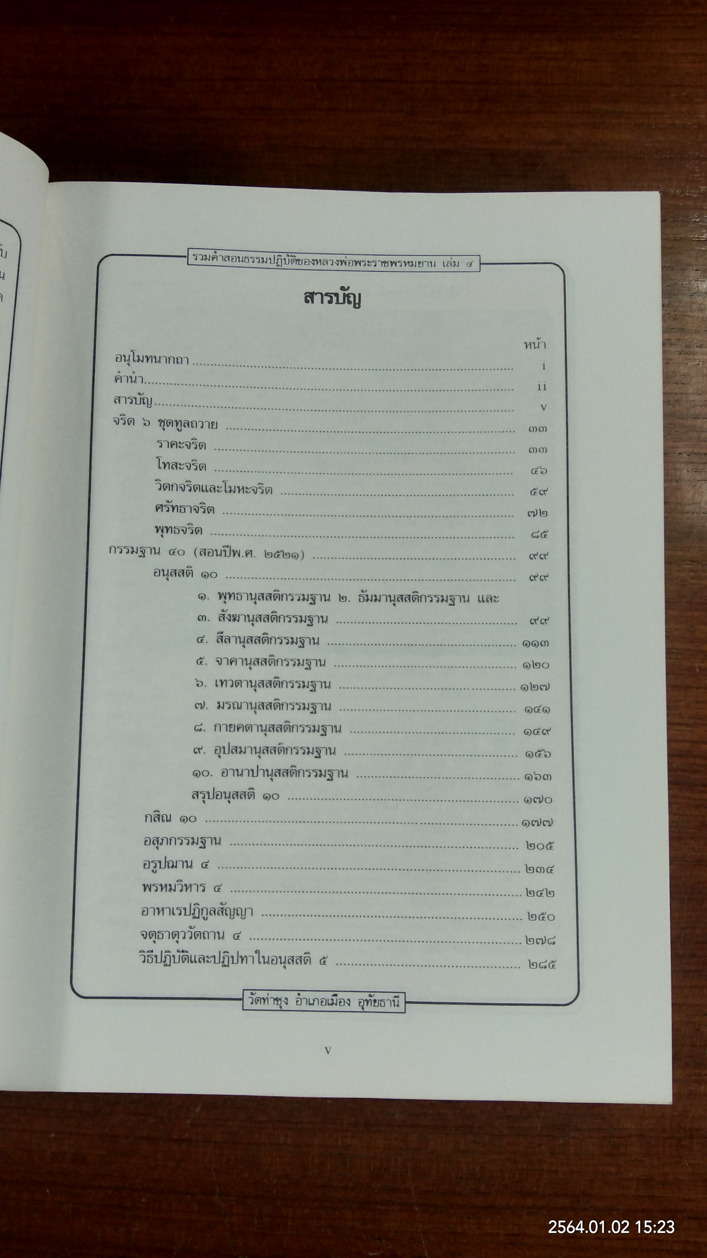 รวมคำสอนธรรมปฏิบัติ ของ หลวงพ่อพระราชพรหมยาน เล่ม ๔
