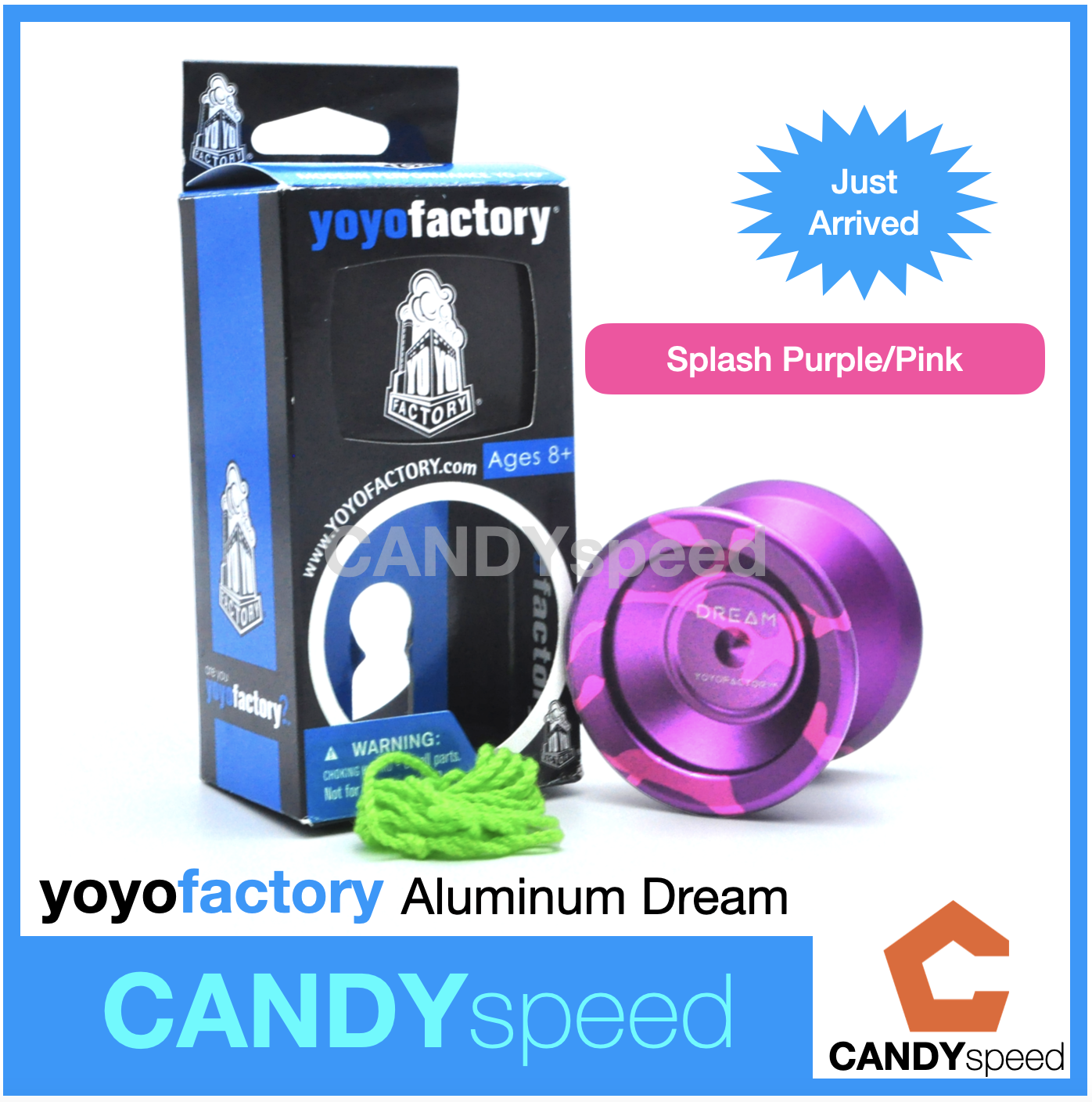 Yoyo โยโย่ yoyofactory Aluminum Dream โยโย่แข่งขันระดับโลกจาก USA
