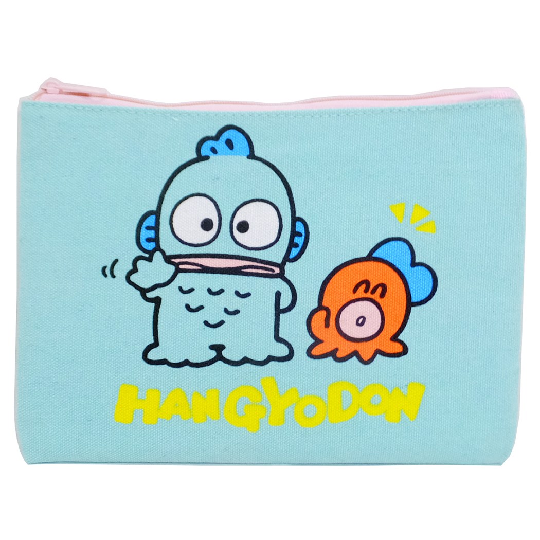กระเป๋า Sanrio Flat Case ลาย Hangyodon ขนาด 21 x 15 ซม.