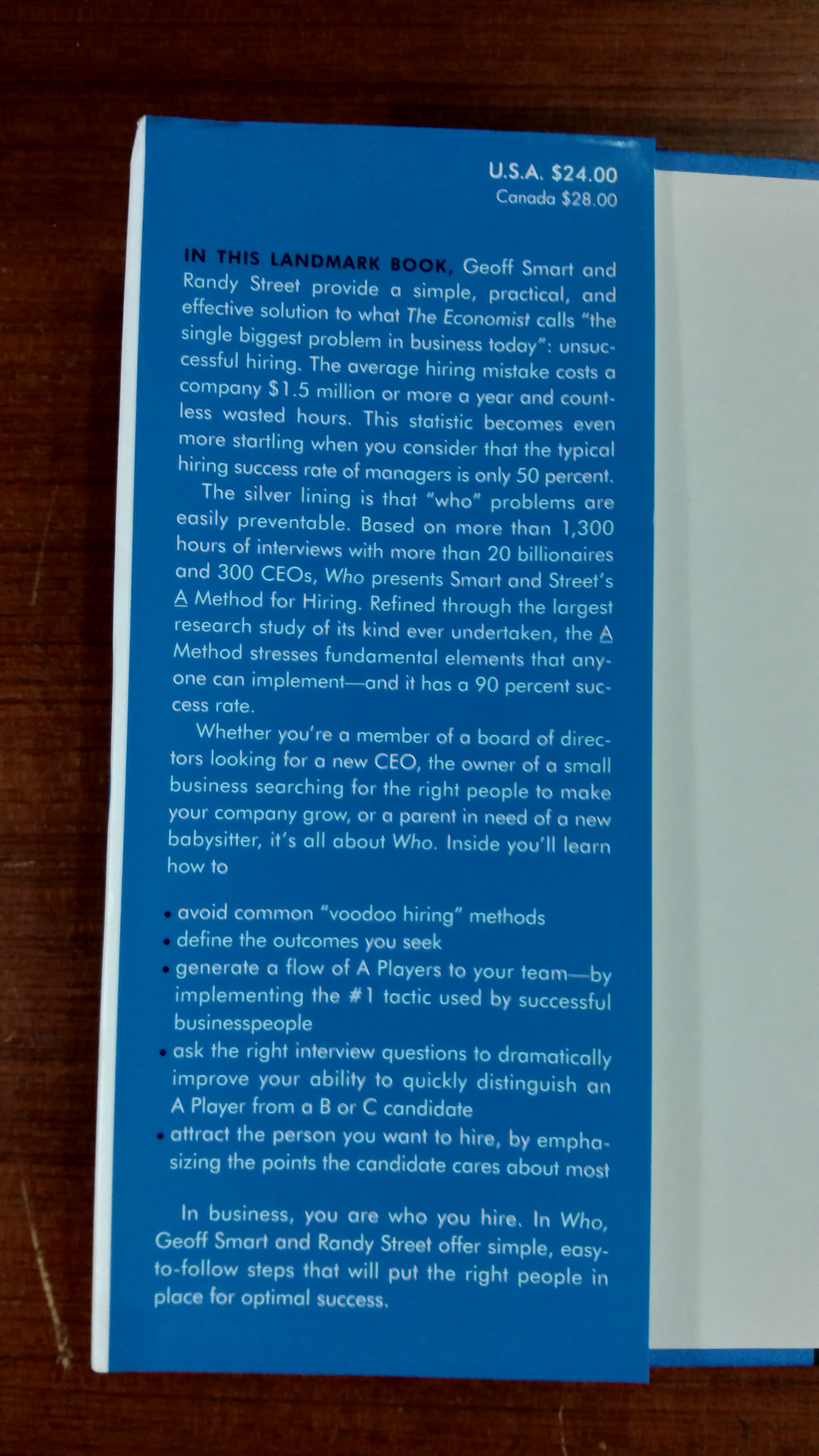 Who / GEOFF SMART AND RANDY STREET