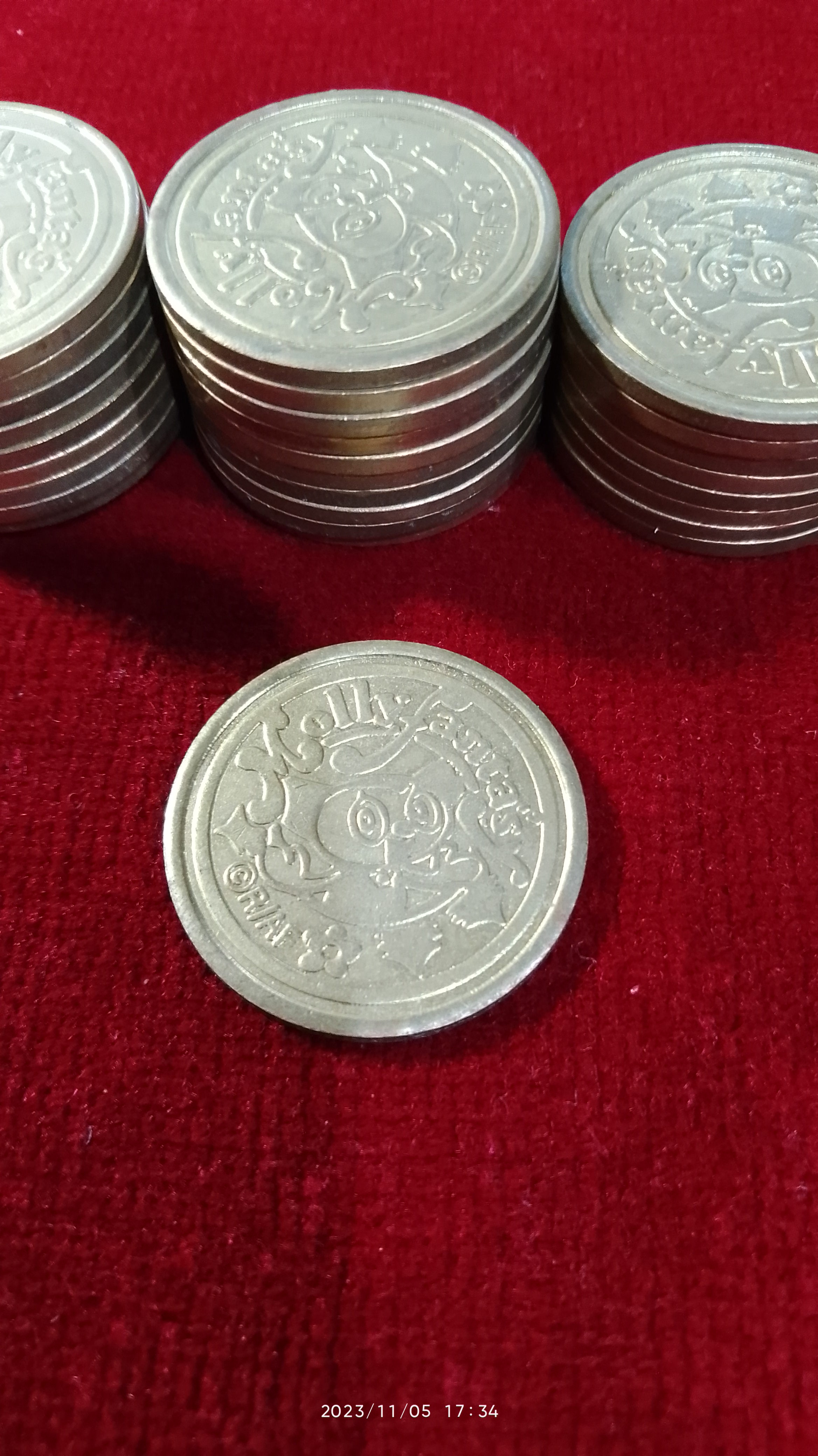 เหรียญ Token Molly Fantasy (29 เหรียญ)