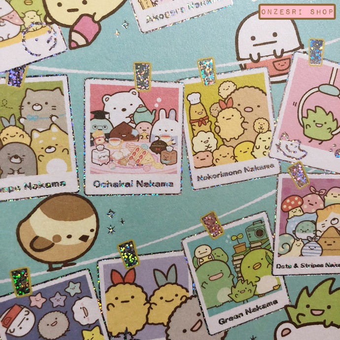 สมุดริมลวด Sumikko Gurashi - Everyone Gathers แบบสีฟ้า ขนาด B6 (18 x 12.5 ซม.) 120 หน้า