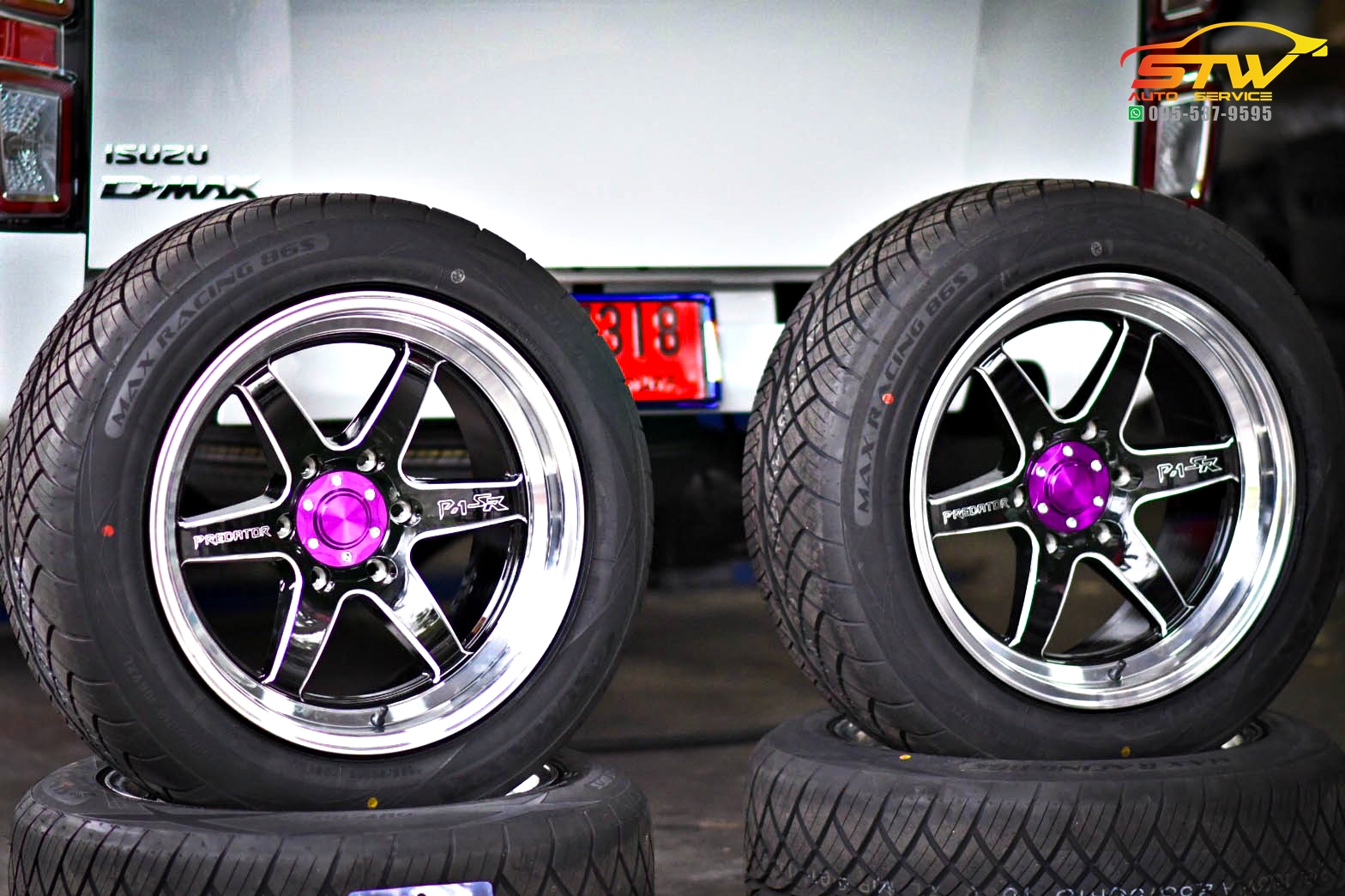PREDATOR P1-SR 18x9.5 Et+25 6x139.7 SUMAXX 86S 255/50R18