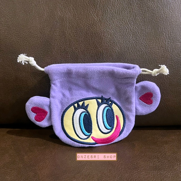 กระเป๋า ANGEL BLUE Nakamura-Kun's Face Pouch จากญี่ปุ่น ใบเล็ก ขนาด 9.5 x 10.5 ซม. (ไม่รวมหู) มี 4 สีให้เลือก