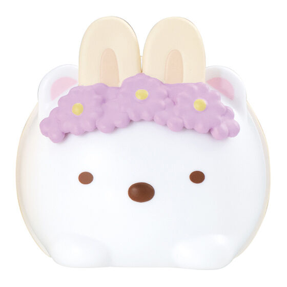 Capchara Sumikko Gurashi 6 (Floral Rabbit) เป็นโมเดลแบบตั้งได้ ตัวใหญ่ มี 5 แบบให้เลือก