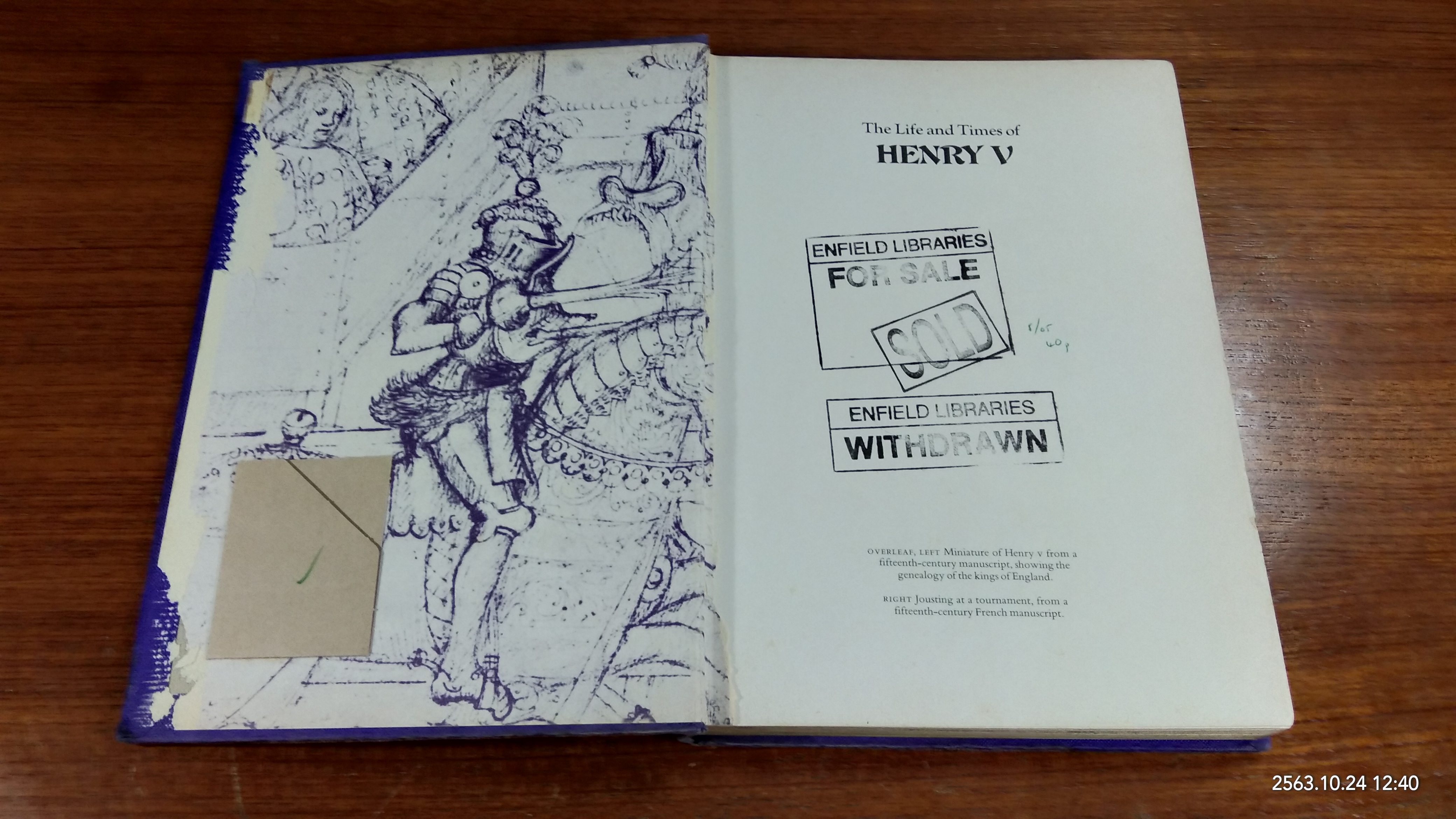 The Life and Times of HENRY V