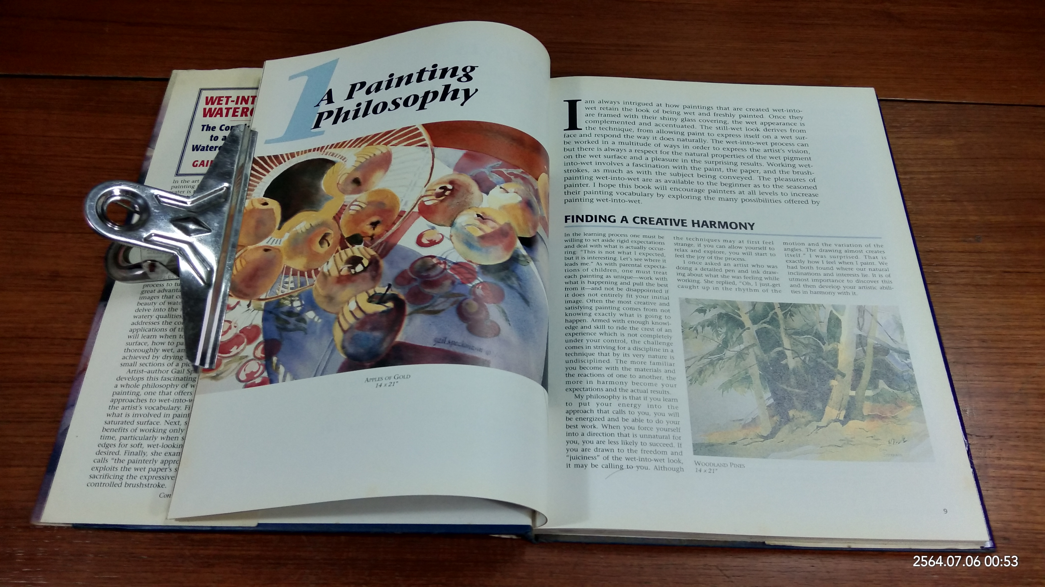 Wet-into-Wet Watercolor : The Complete Guide to an Essential Watercolor Technique / Gail Speckmann