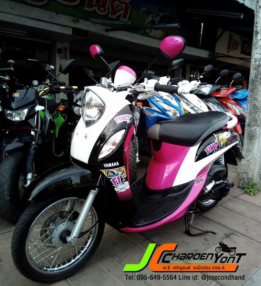 นางฟ้าของนางฟ้าเลย YAMAHA FINO FI จดทะเบียนปลายปี 58 ใหม่จัดๆ ประหยัดสุดด้วยระบบหัวฉีด Ymjet พร้อมด้วยกุญแจรีโมท เครื่องดีเดิมจัด วิ่งน้อยสุดๆ 4พันโล