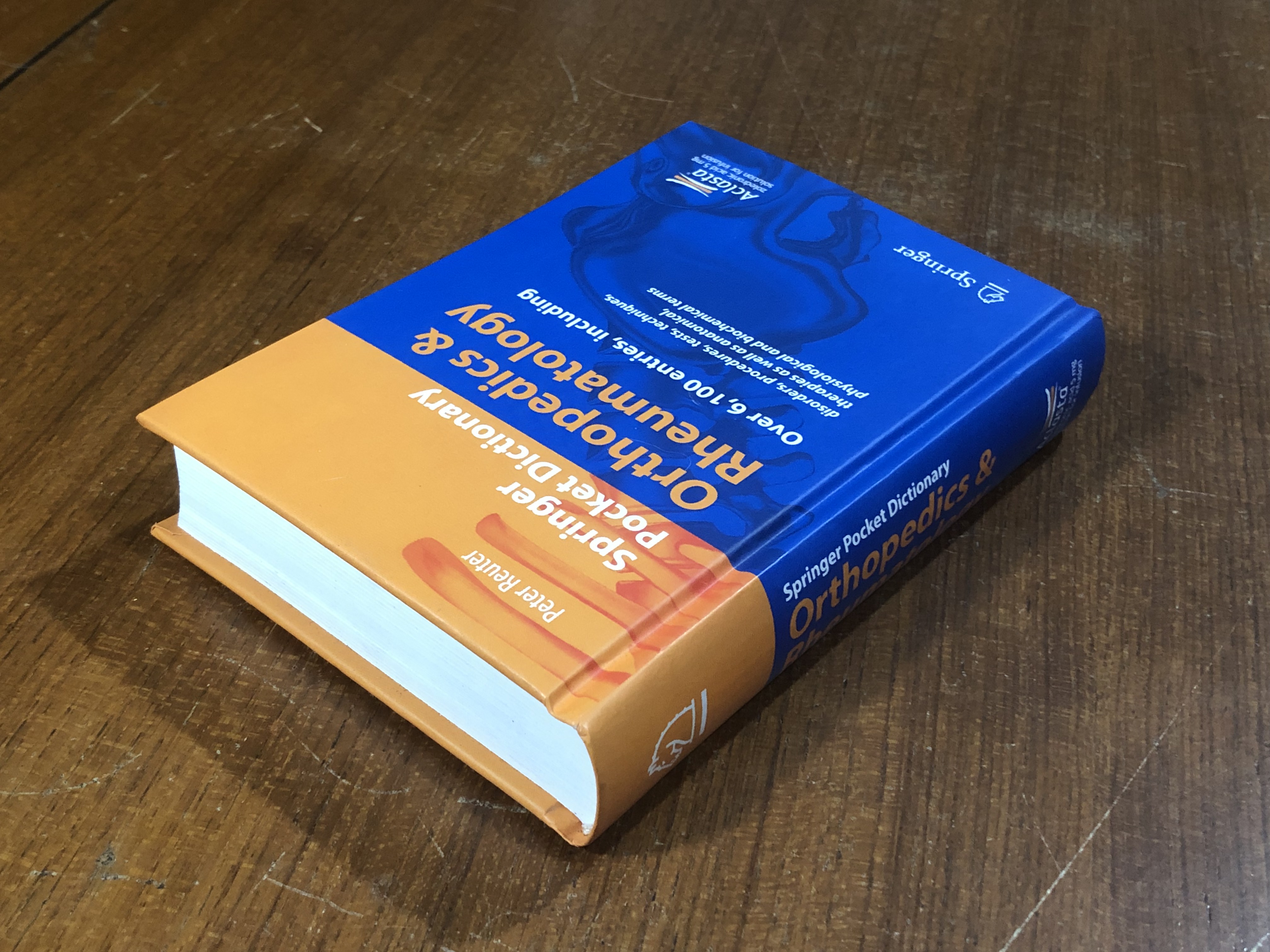 Springer Pocket Dictionary Orthopedics & Rheumatology