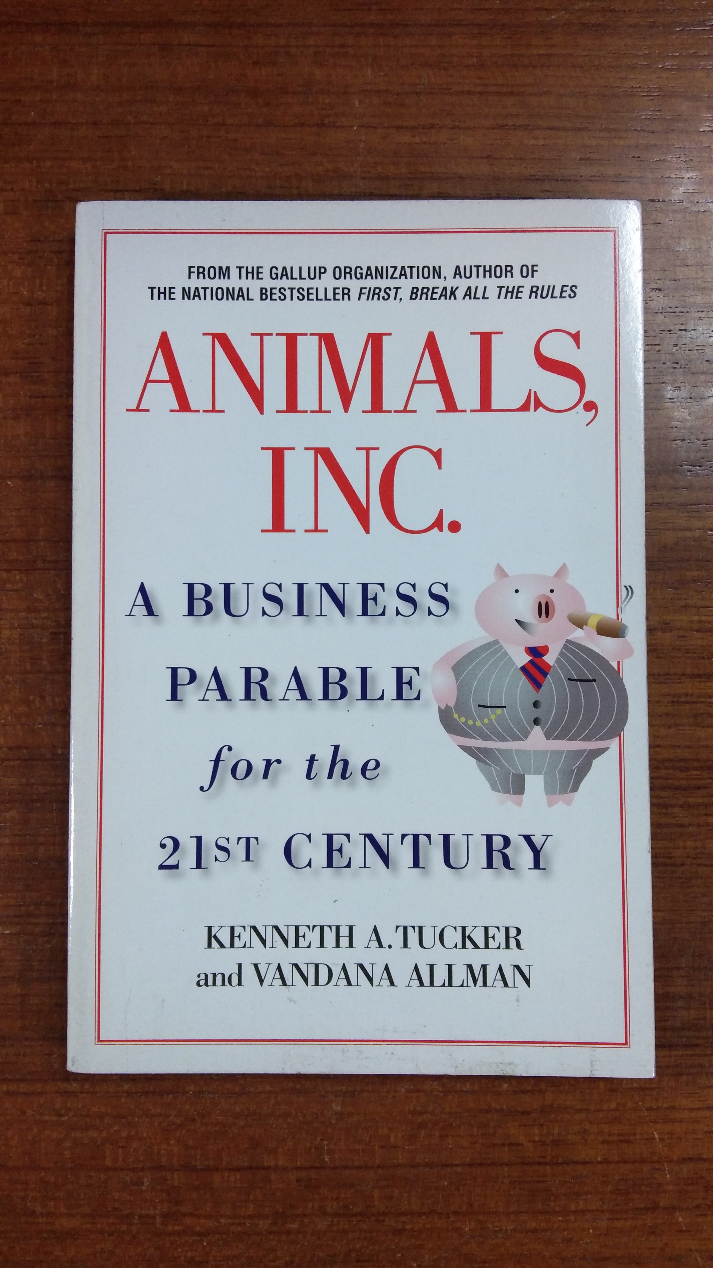 ANIMALS, INC. / KENNETH A. TUCKER