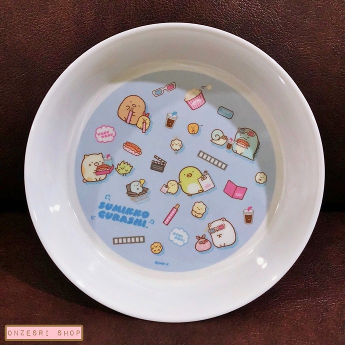 ถ้วยเมลามีน Sumikko Gurashi Movie Theatre (Limited) ลายสีฟ้า ขนาดเส้นผ่านศูนย์กลาง 15.5 ซม.