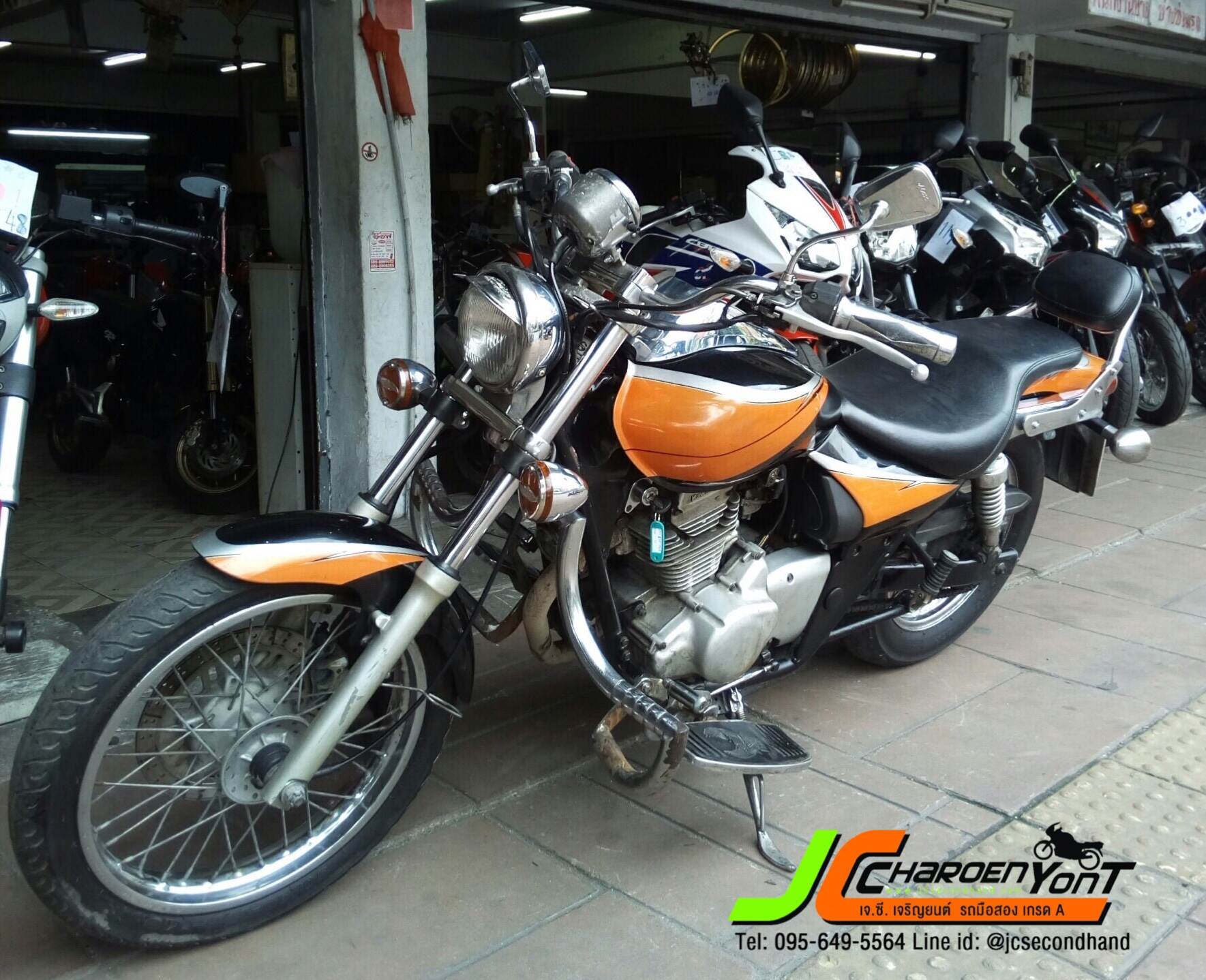 "ถึงจะเก่าแต่ก็ยังเก๋า" รุ่นใหญ่คันนี้เลย KAWASAKI BOSS175 จดทะเบียนปลายปี43 สภาพดีพร้อมใช้งาน เครื่องดีเดิม สตาร์ทติดง่าย เก่าตามสภาพชุดสีสภาพดีทำลายพิเศษ ห้องเครื่องแห้งๆ