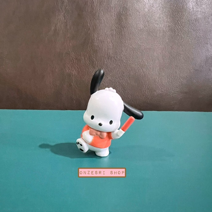 Sanrio Hapidanbui - Fun Fun Support Figure เป็นโมเดลตั้งโชว์ได้ ขนาดสูง 4 ซม. มี 6 แบบให้เลือก