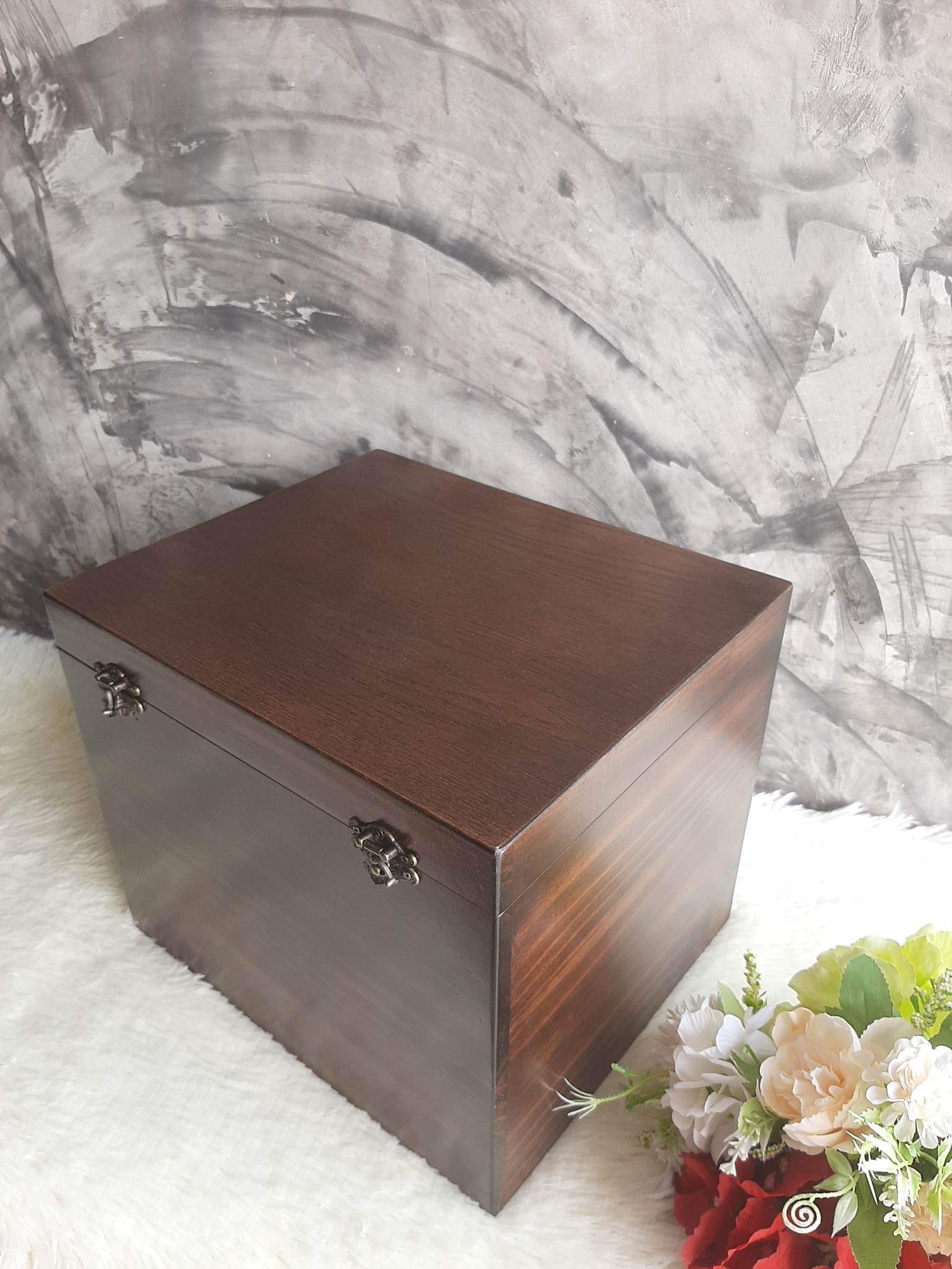 กล่องไม้สไตล์วินเทจ